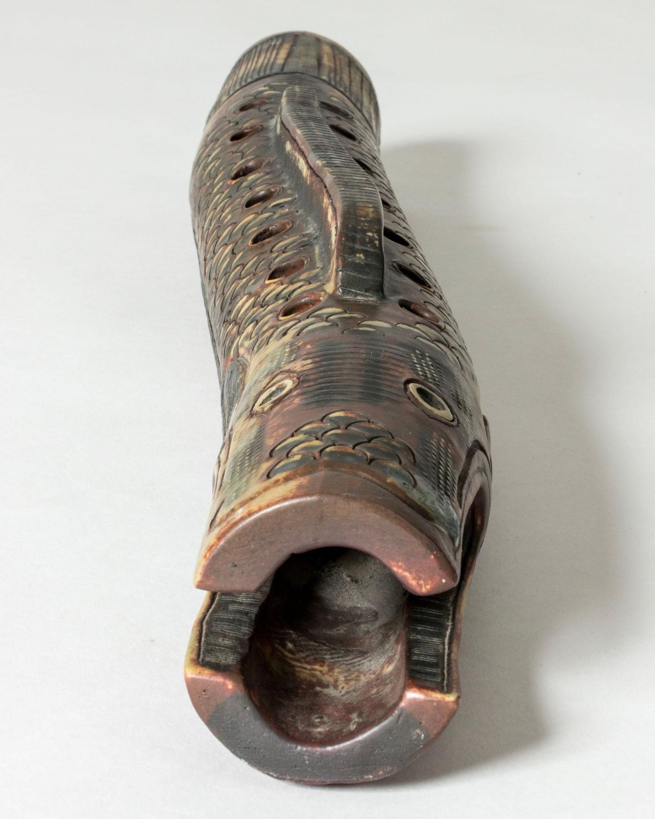 Stoneware "Farsta" Sculpture By Wilhelm Kåge, Gustavsberg, Sweden, 1940s photo Art
