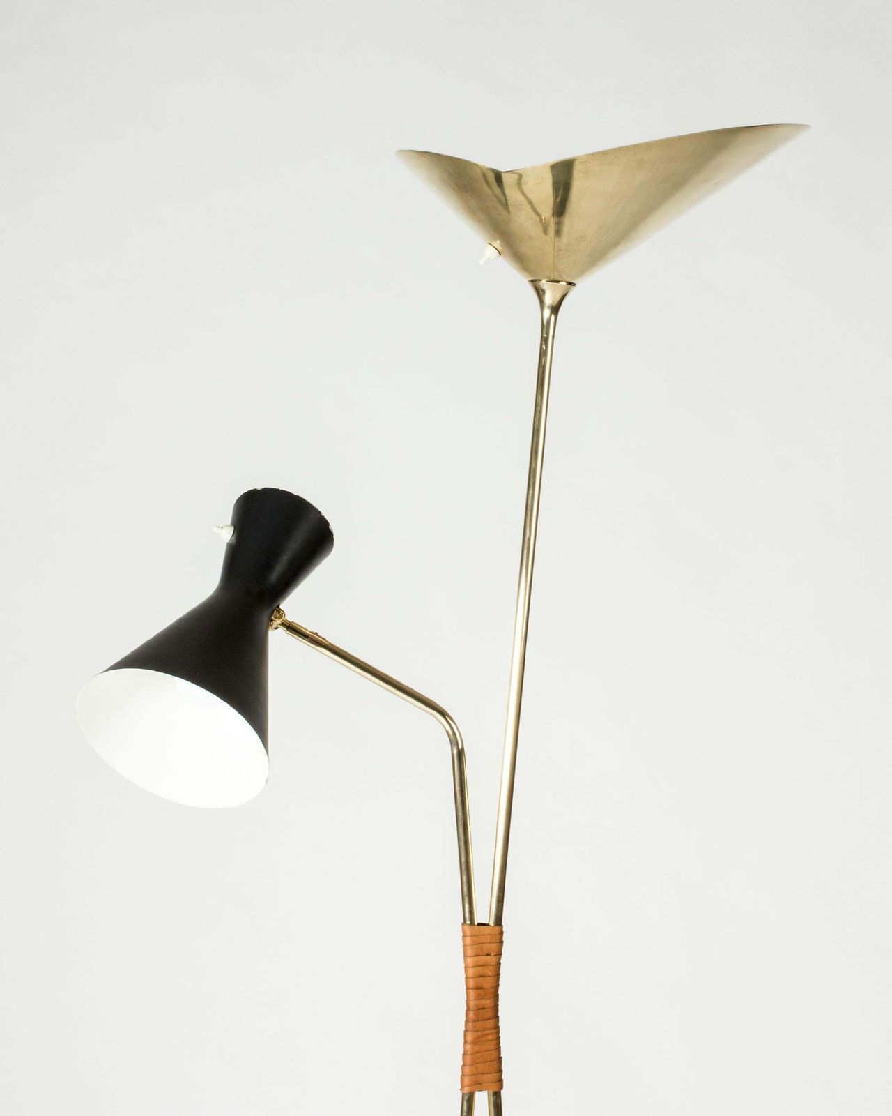 Scandinavian Modern vloerlamp van Asea, Zweden, ca. jaren 1950 photo Verlichting