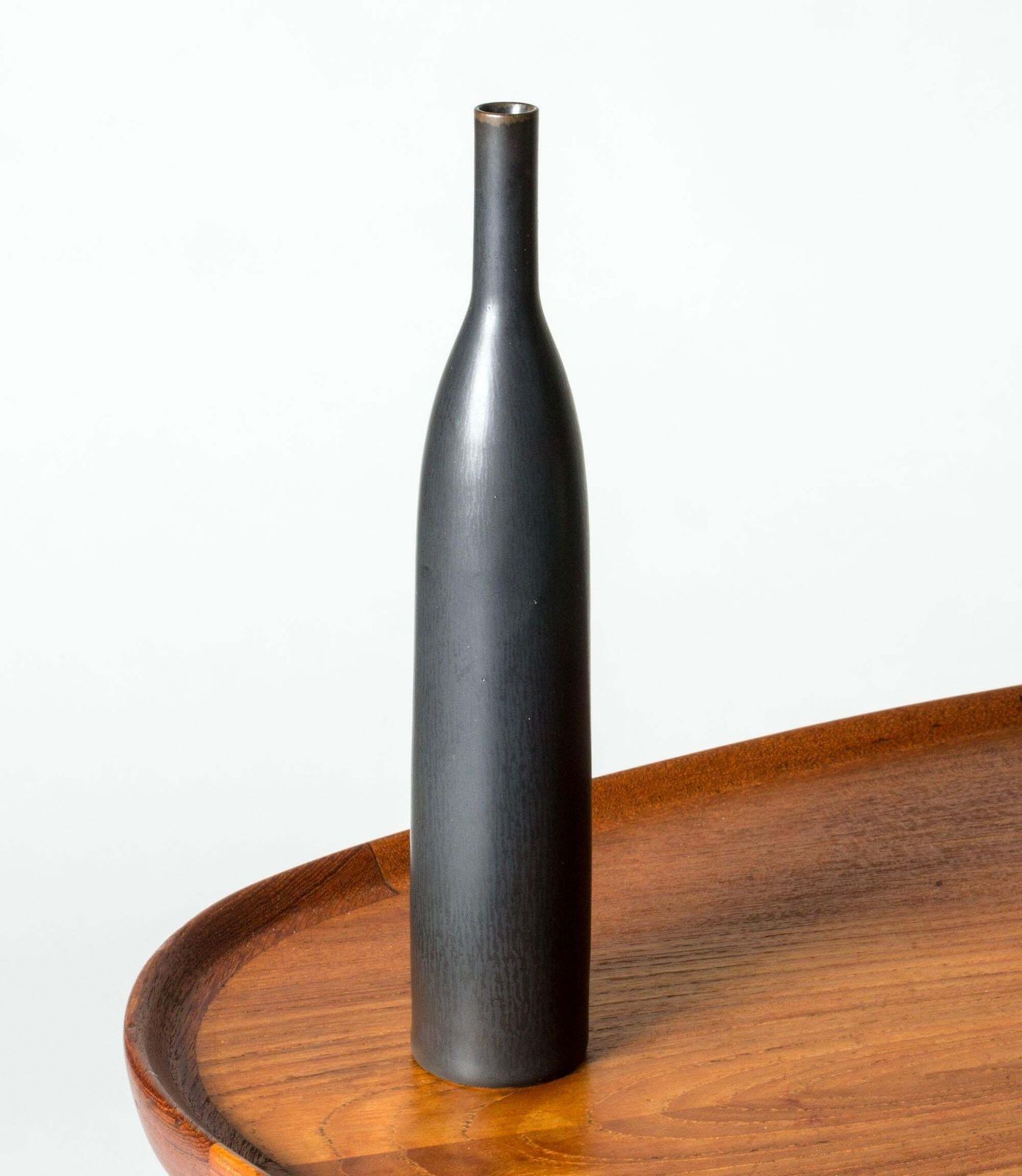 Vase en grès mid-century par Carl-Harry Stålhane, Rörstrand, Suède, années 1950 photo for sale