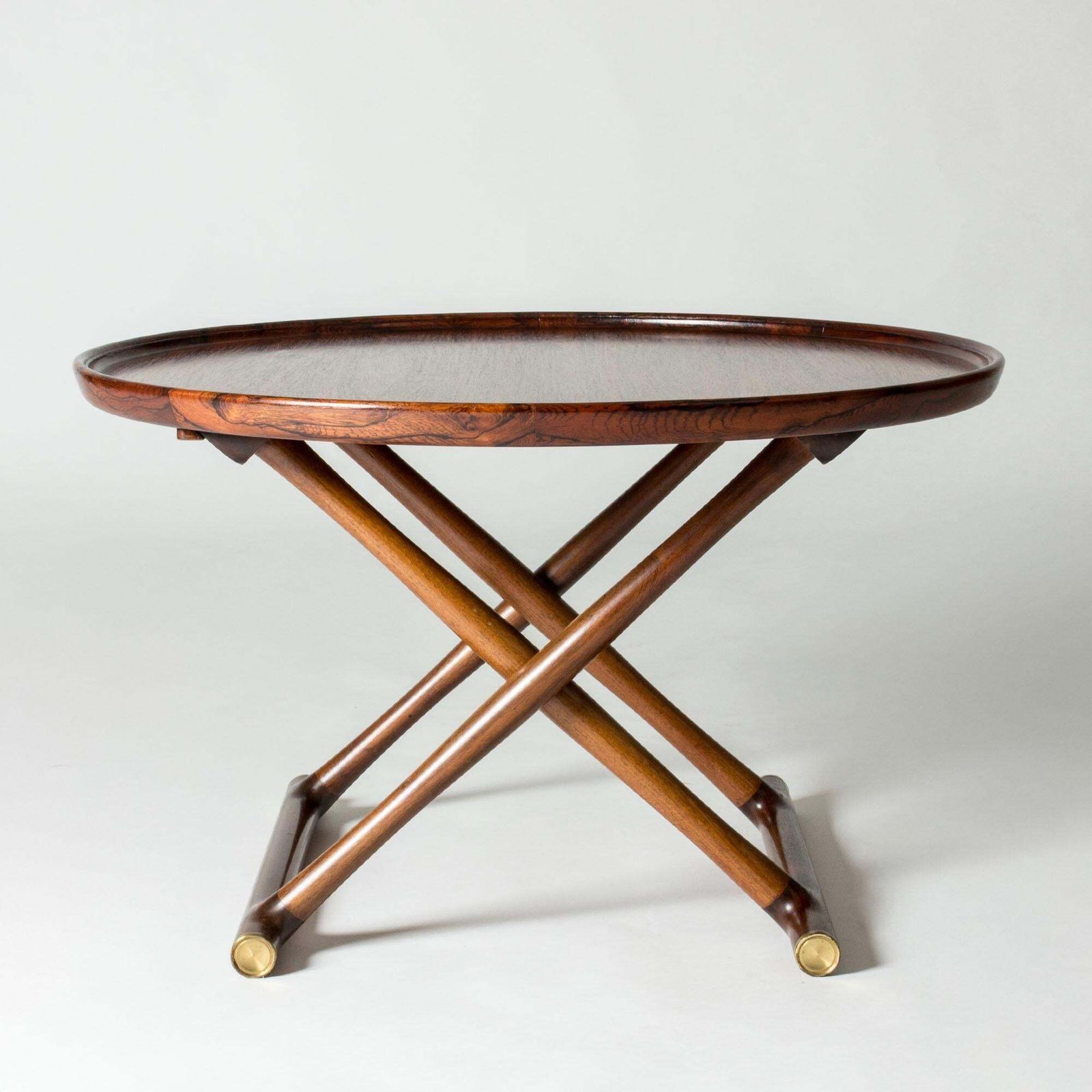 Danish Modern Rosewood 'Egyptian Table' Coffee Table By Mogens Lassen, 1940s photo furniture