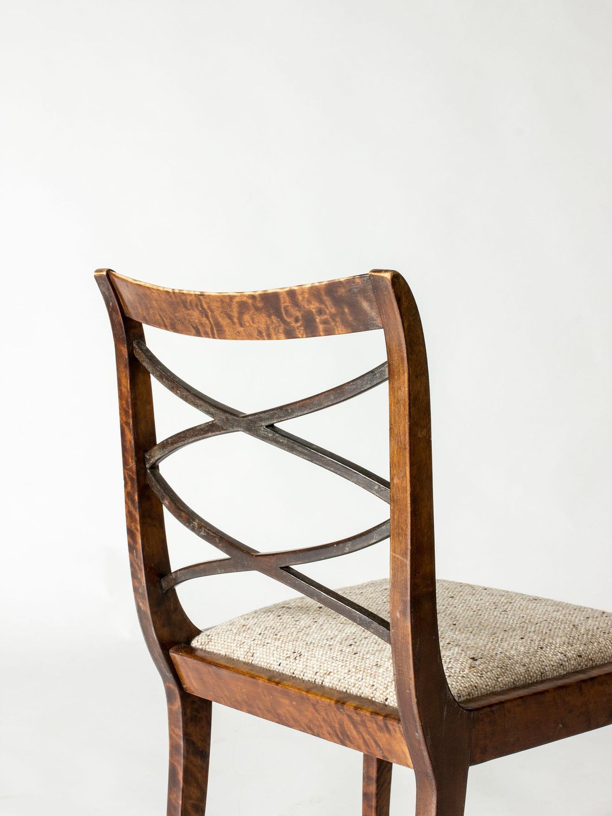 Chaise Carl Malmsten, SMF Bodafors, Swedish Grace, années 1920 photo vintage