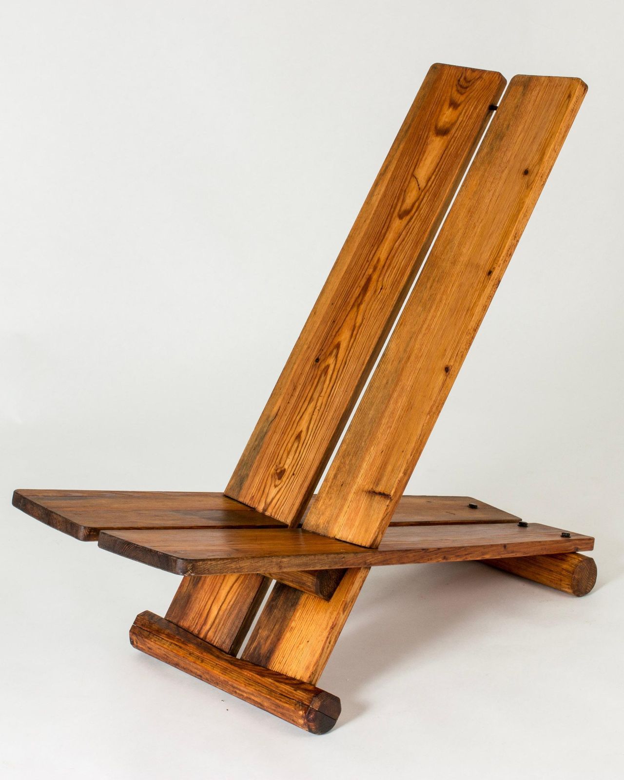 "Skoga" Pine Lounge Chair by Axel Einar Hjorth, NK, Sweden, jaren 1930 photo for sale