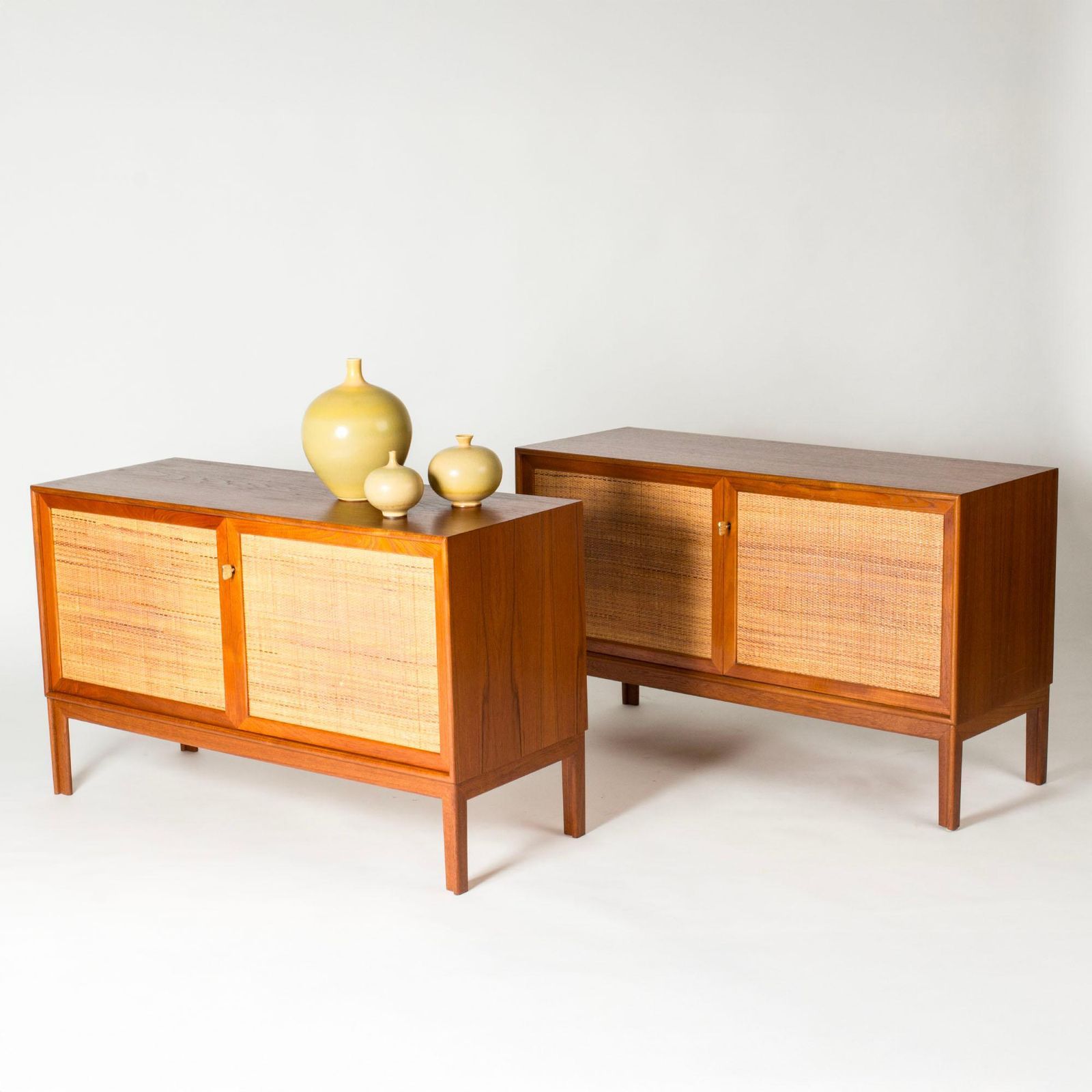 Pair Of Midcentury Sideboards By Alf Svensson, Bjästa, Sweden, 1960s photo furniture