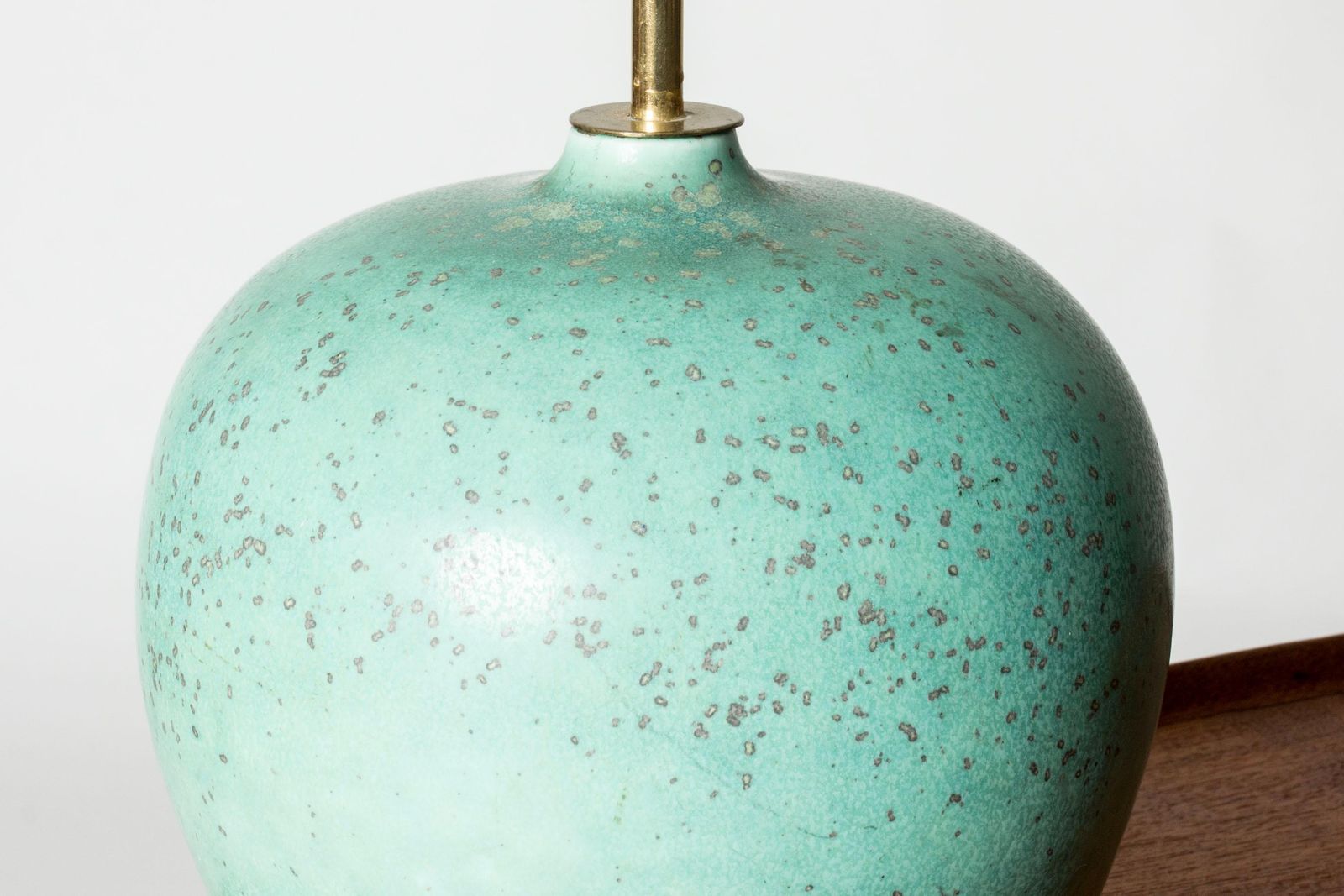 Stoneware tafellamp van Gunnar Nylund, Rörstrand, Zweden, jaren 1940 photo vinterior