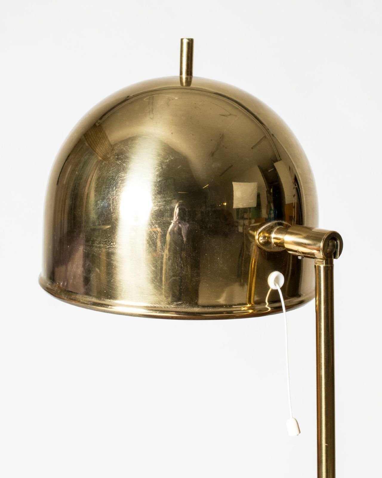 Mid-Century Modern Messing Tafellamp van Eje Ahlgren, Bergboms, Zweden, jaren 1960 photo vinterior