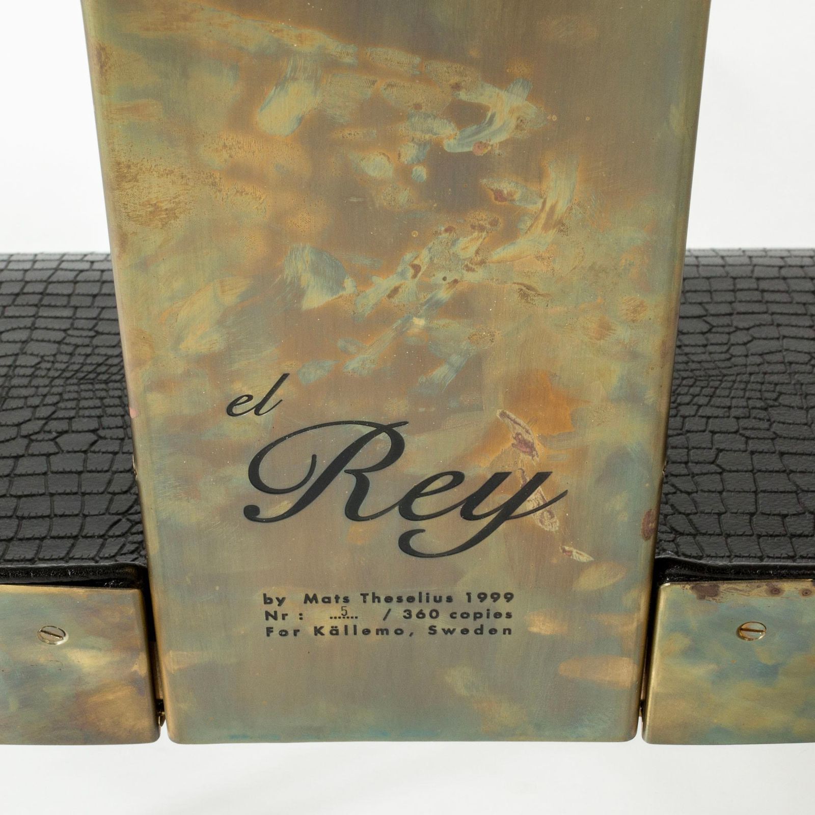photo vinterior "El Rey" Lounge Chair van Mats Theselius, Källemo Ab, Zweden, 1999