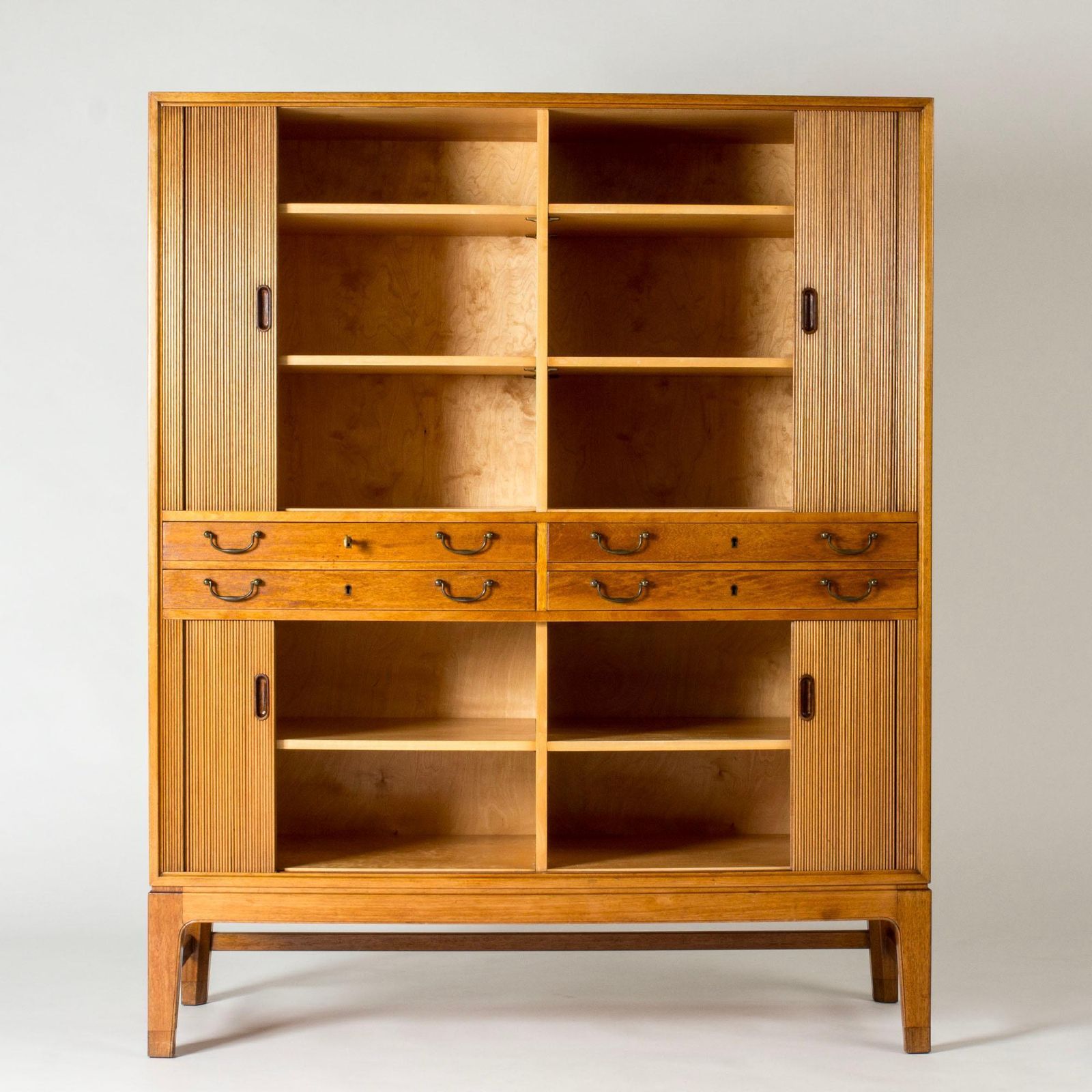 Cabinet scandinave moderne en acajou, par Ole Wanscher, Danemark, années 1940 photo 19645.0