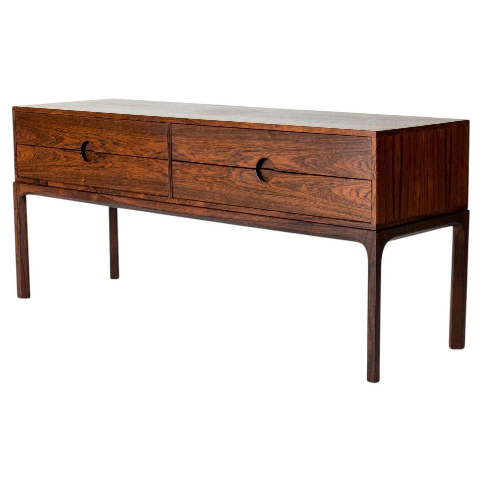 Danish Midcentury Modern Rosewood Chest Of Drawers/Sideboard By Kai Kristiansen