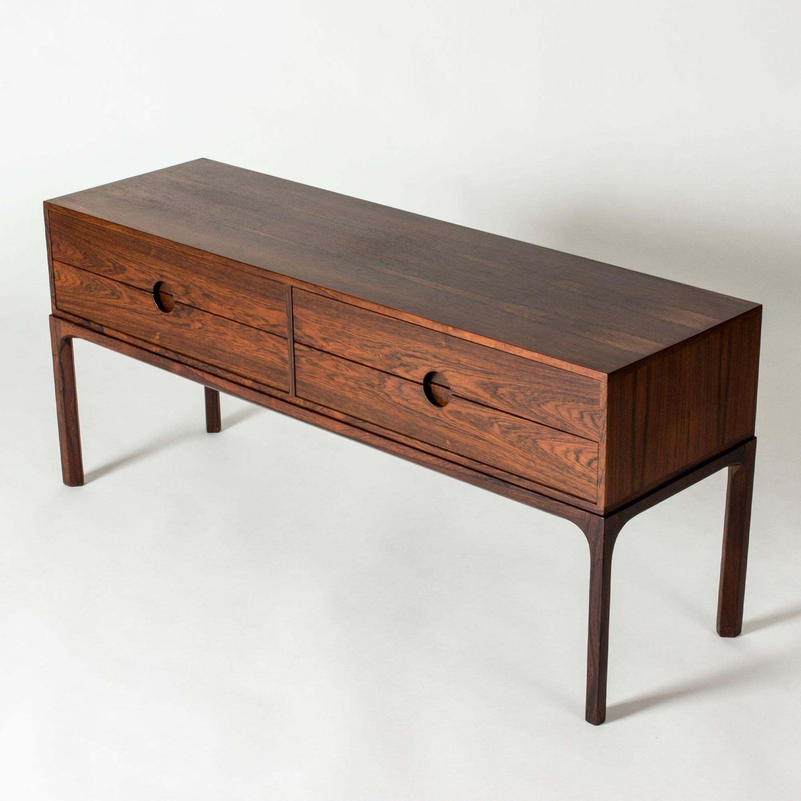 Danish Midcentury Modern Rosewood Chest Of Drawers/Sideboard By Kai Kristiansen photo Furniture