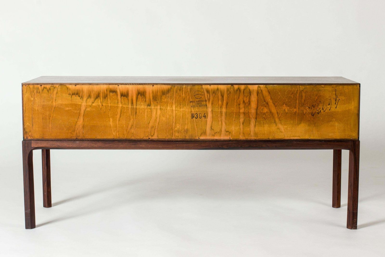 4582.0 Danish Midcentury Modern Rosewood Chest Of Drawers/Sideboard By Kai Kristiansen photo