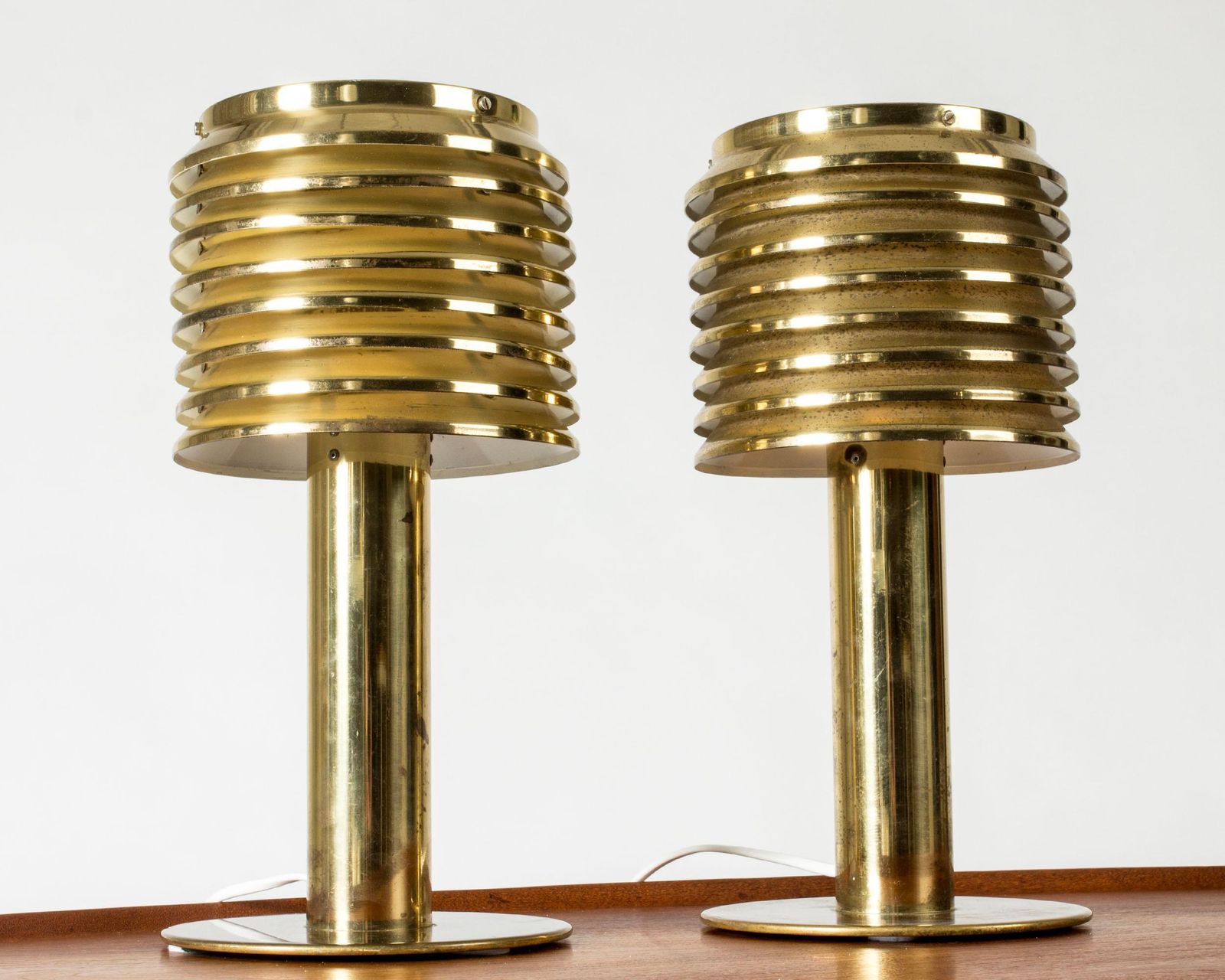 Lampes de table scandinaves mid-century par Hans Agne Jakobsson, Suède, années 1960 photo for sale