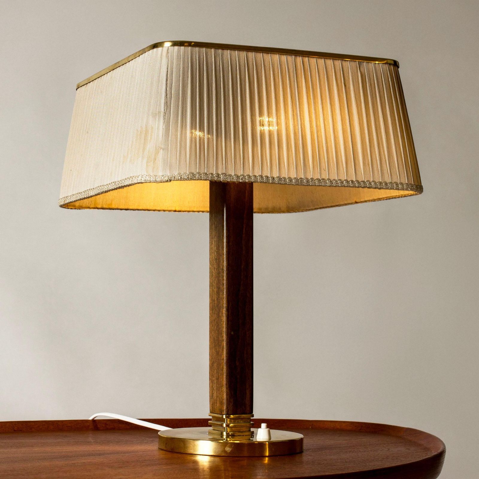 Lighting Table Lamp #5066 By Paavo Tynell For Taito Oy, Finland, 1940s photo