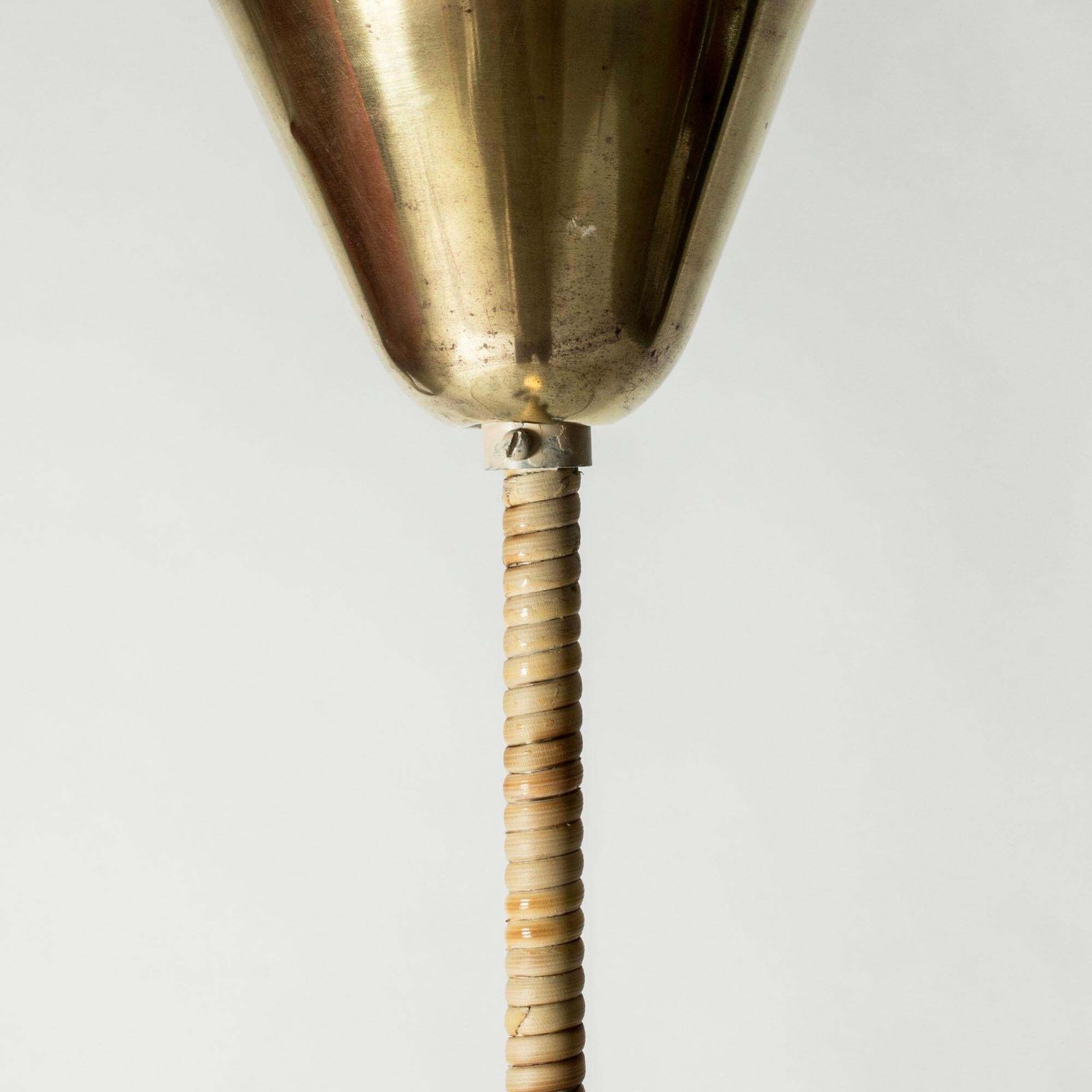photo for sale Mid-Century Modern Plafondlamp van Paavo Tynell, Finland, jaren 1940