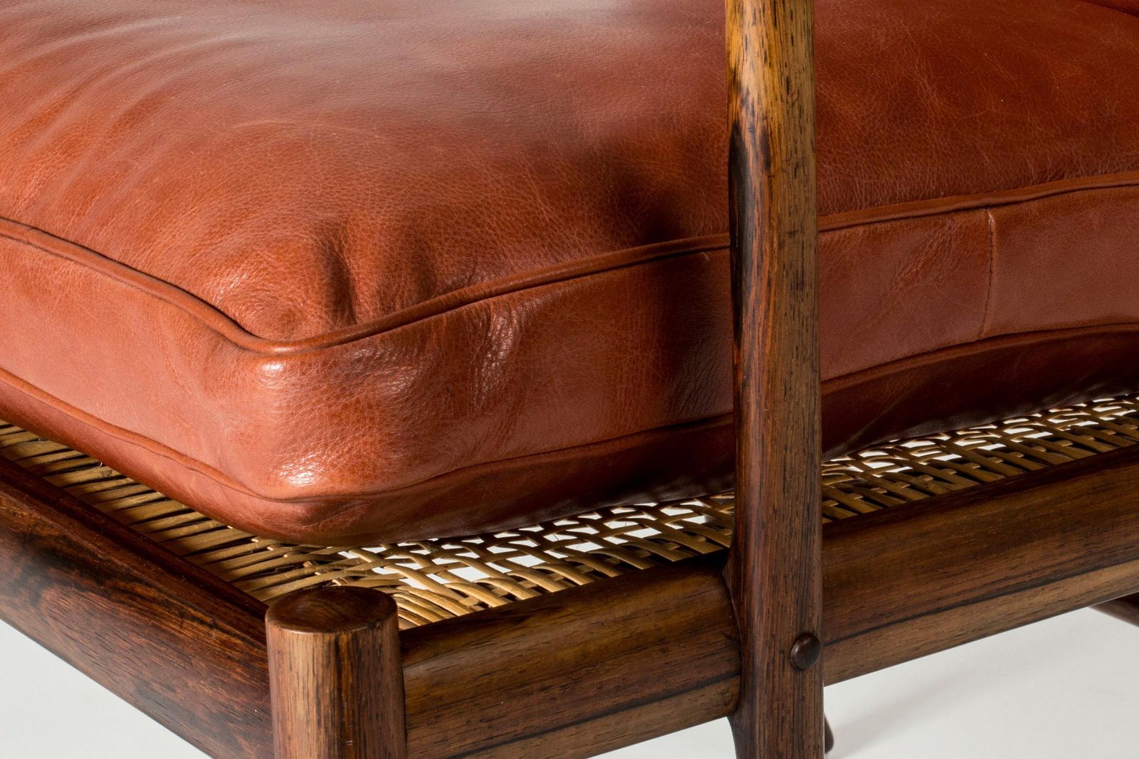 Mobilier Fauteuils de salon scandinaves modernes « Colonial » par Ole Wanscher, Danemark, années 1940 photo