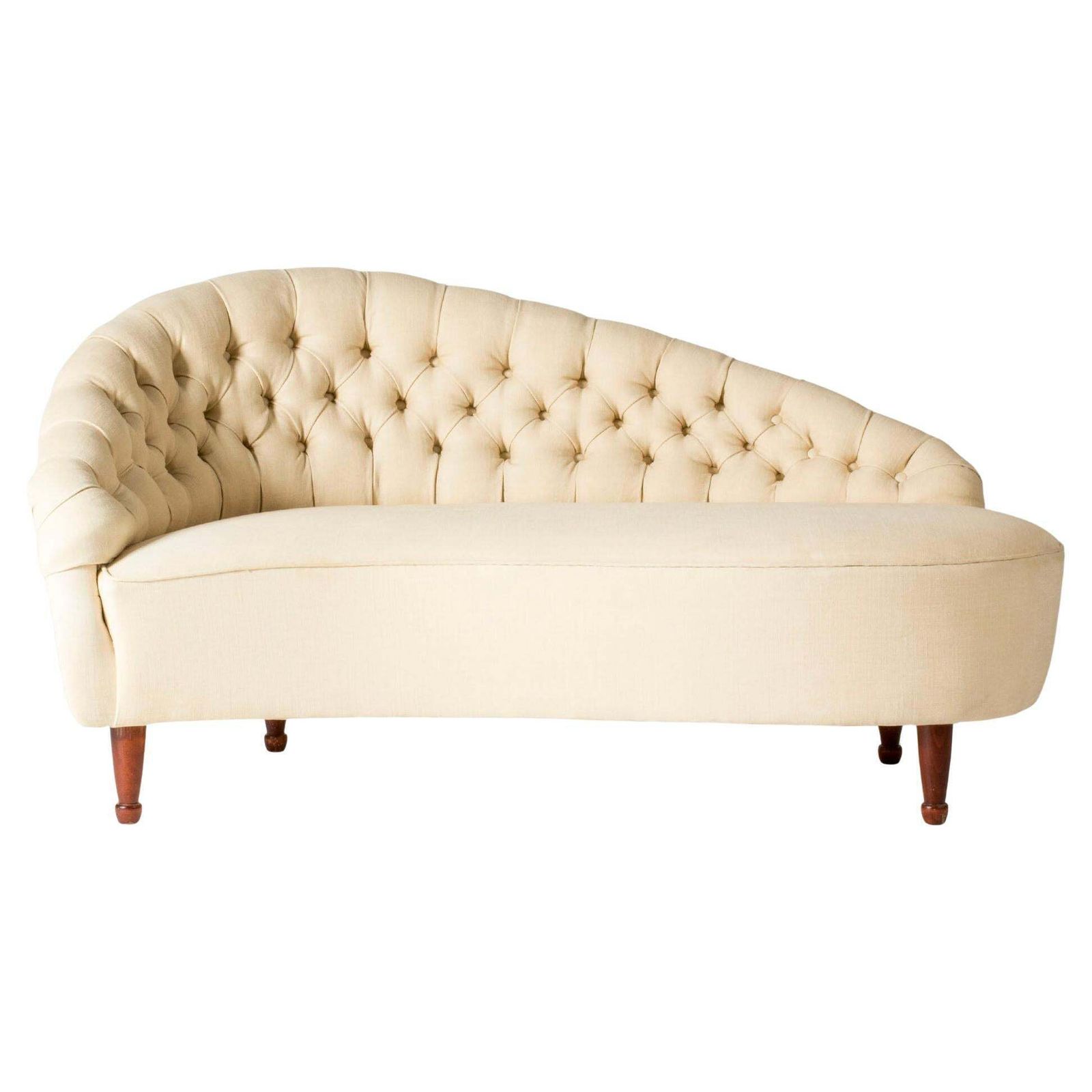 Chaise longue moderniste par Carl Cederholm, Suède, années 1940