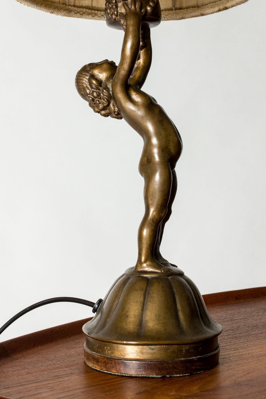 Swedish Grace Tafellamp van Axel Gute, Zweden, ca. 1920 photo vinterior