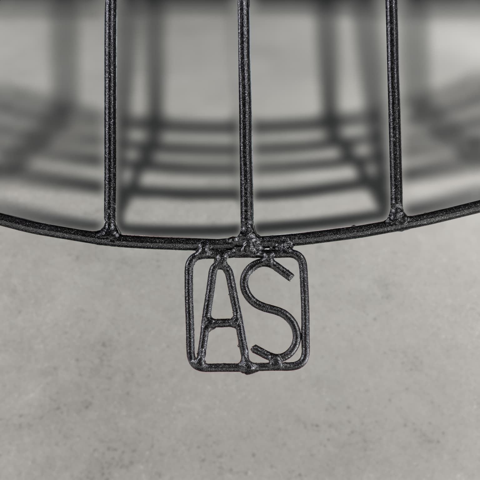 Glass Armchair Minimalisti Series Iron Design Anacleto Spazzapan photo vinterior