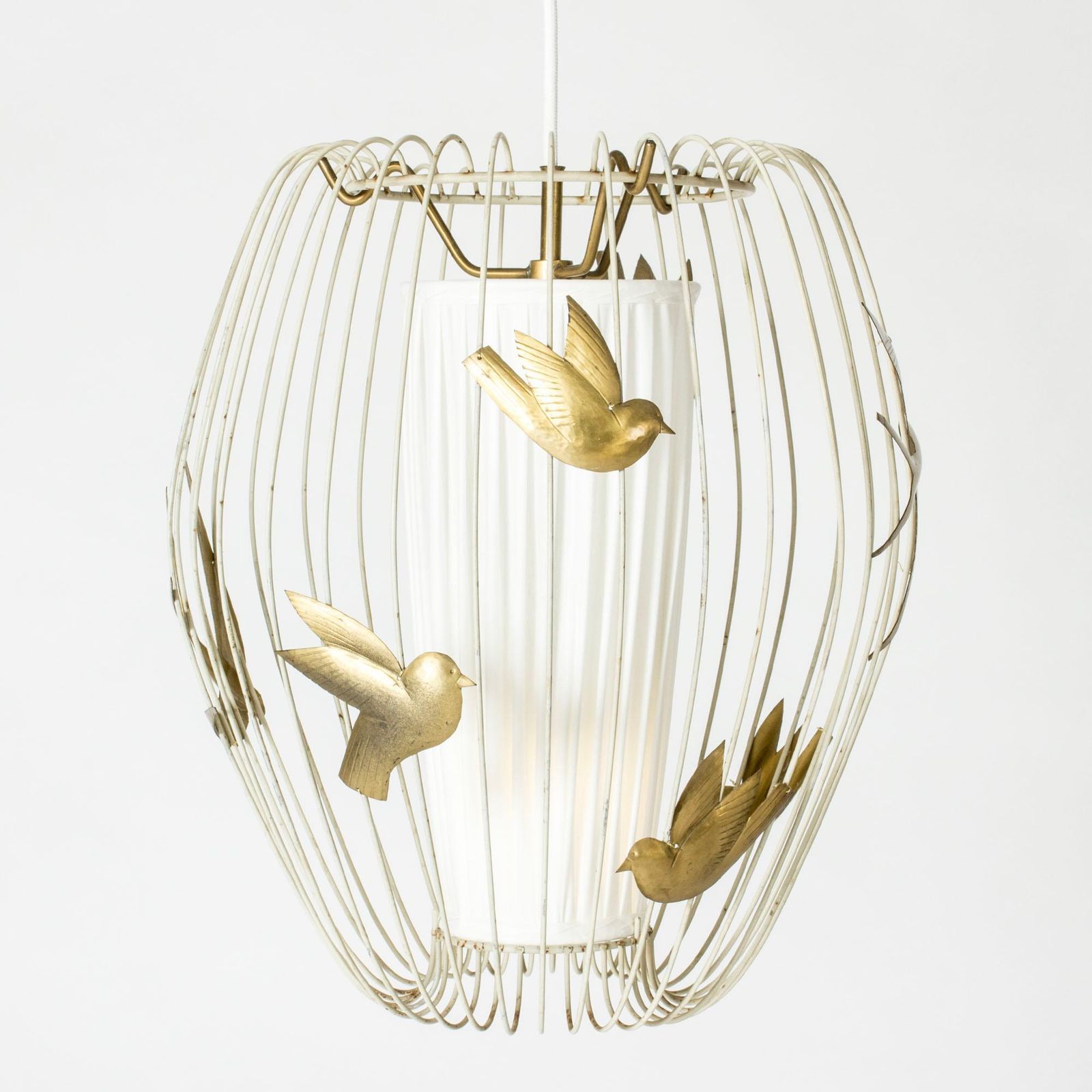 Midcentury Scandinavian Pendant Lamp By Hans Bergström, Sweden, 1940s photo 21828.0