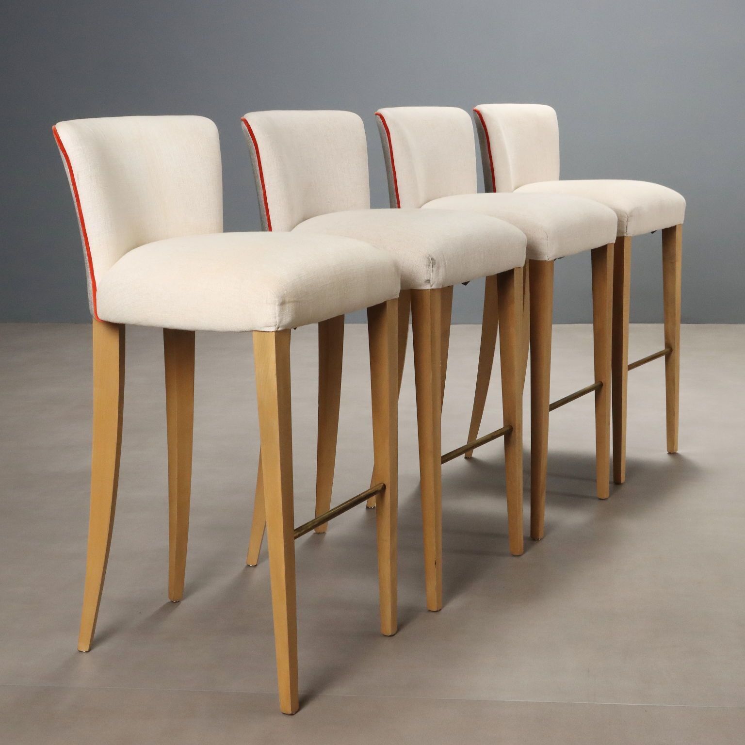 Set Of Eight English Stools By William Yeoward photo vinterior