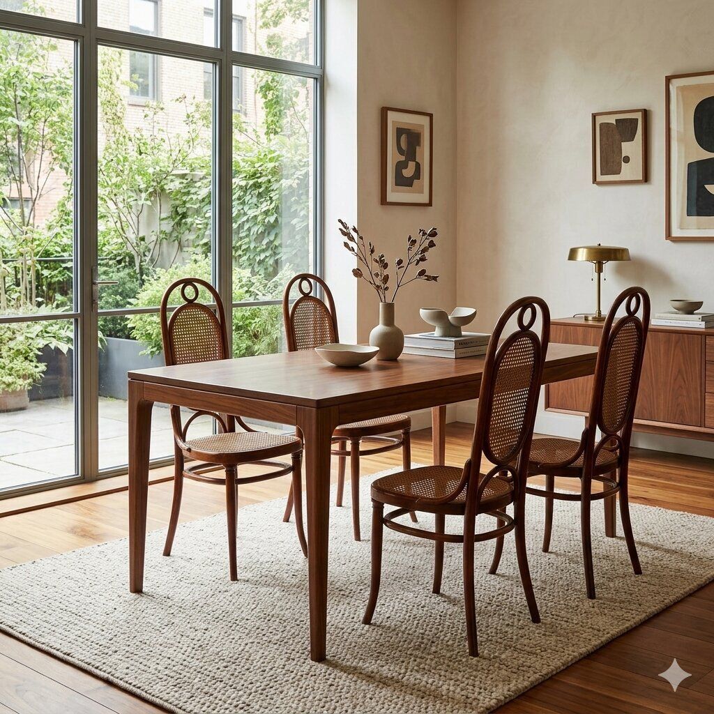 Thonet stoelen in gebogen beukenhout, Wenen, begin 20e eeuw photo furniture