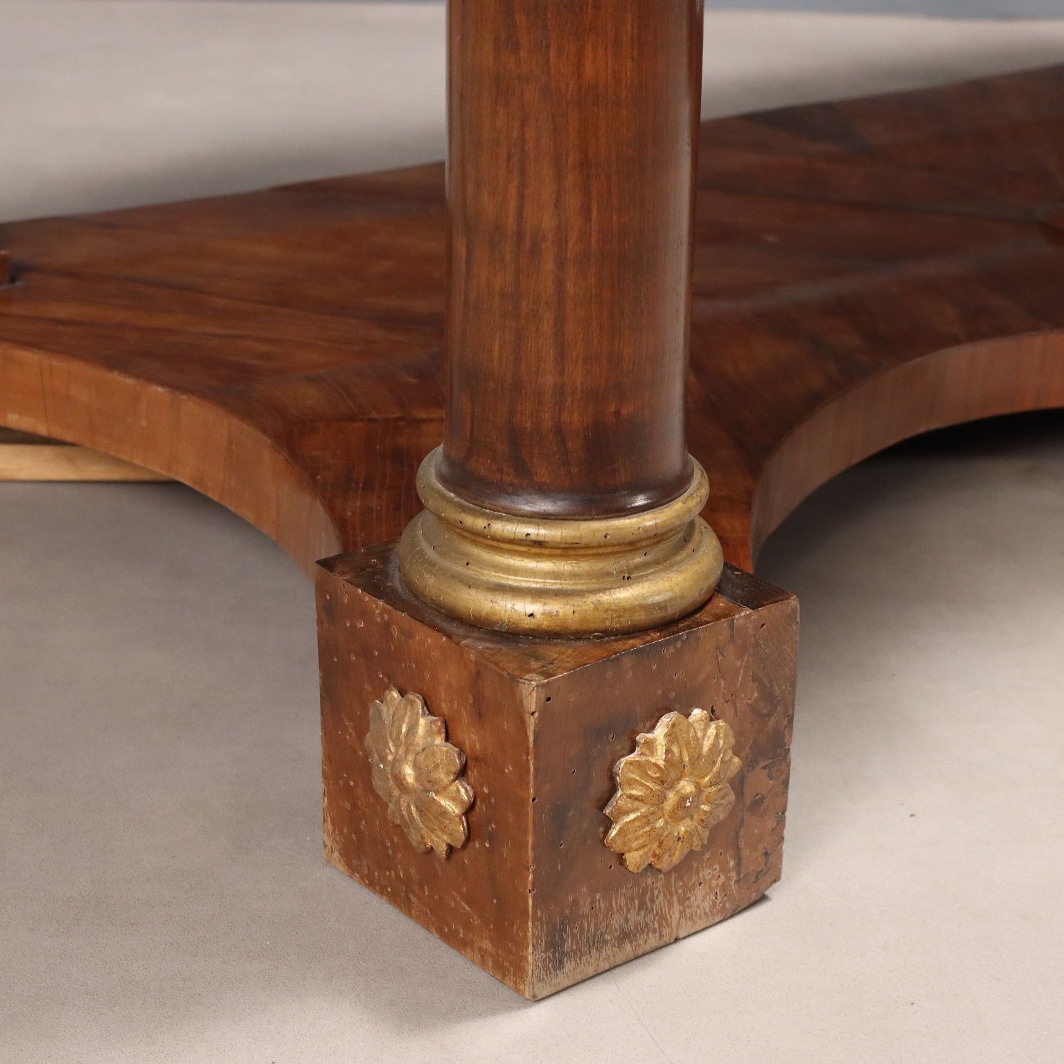 Furniture Empire Console Fir Cherrywood Italy XIX Century photo