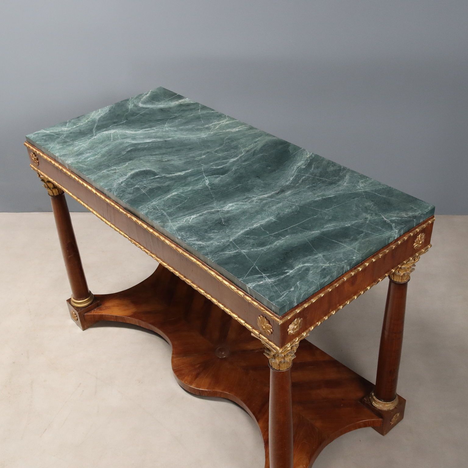 7640.0 Empire Console Fir Cherrywood Italy XIX Century photo