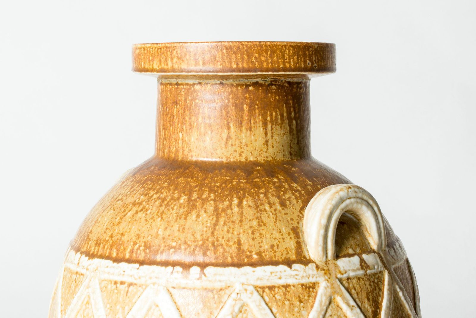 Vintage Mid-Century Stoneware Vloervaas van Gunnar Nylund, Zweden, jaren 1940 photo 5173.0