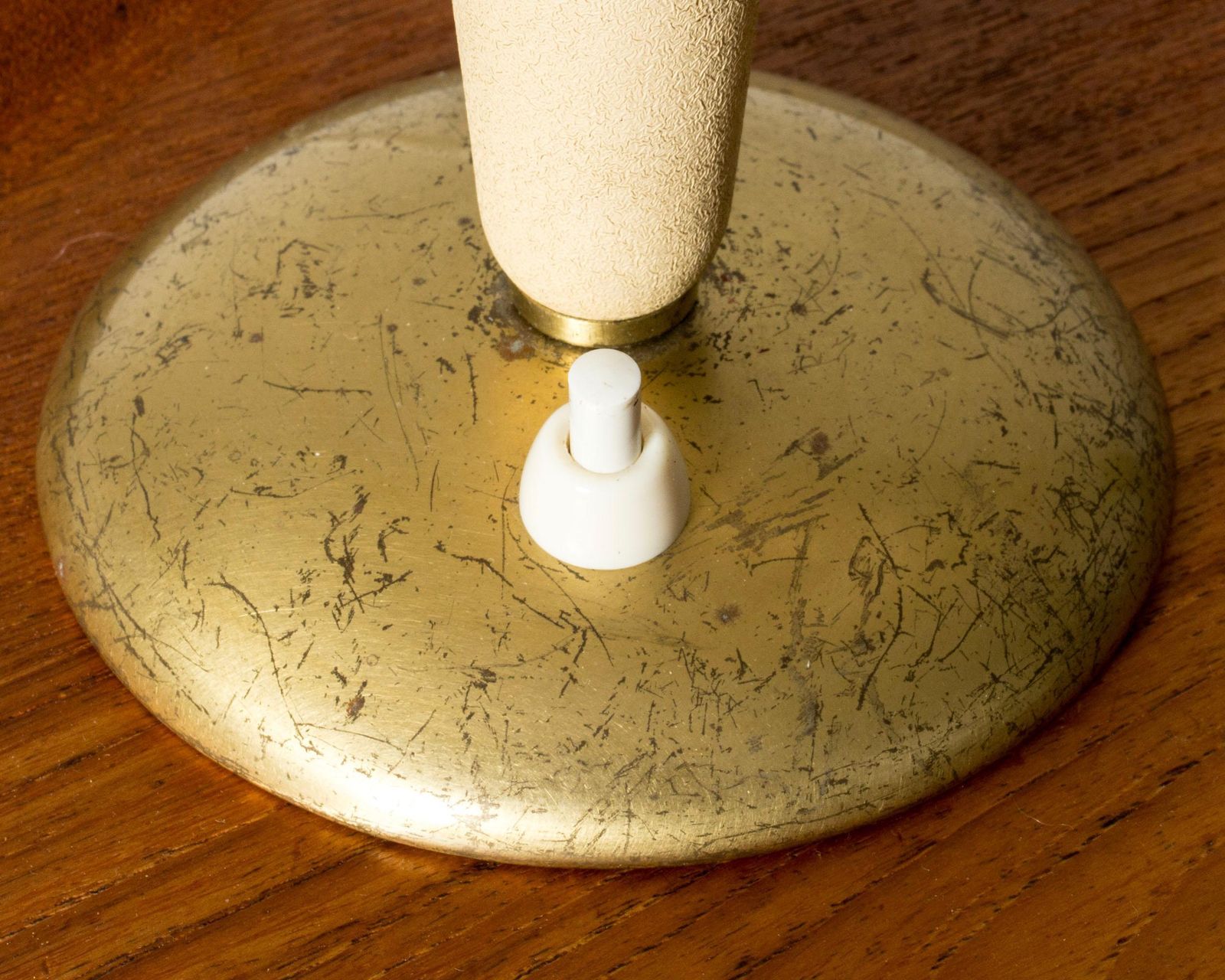 Lampe de bureau moderniste par Bertil Brisborg, NK, Suède, années 1940 photo vinterior