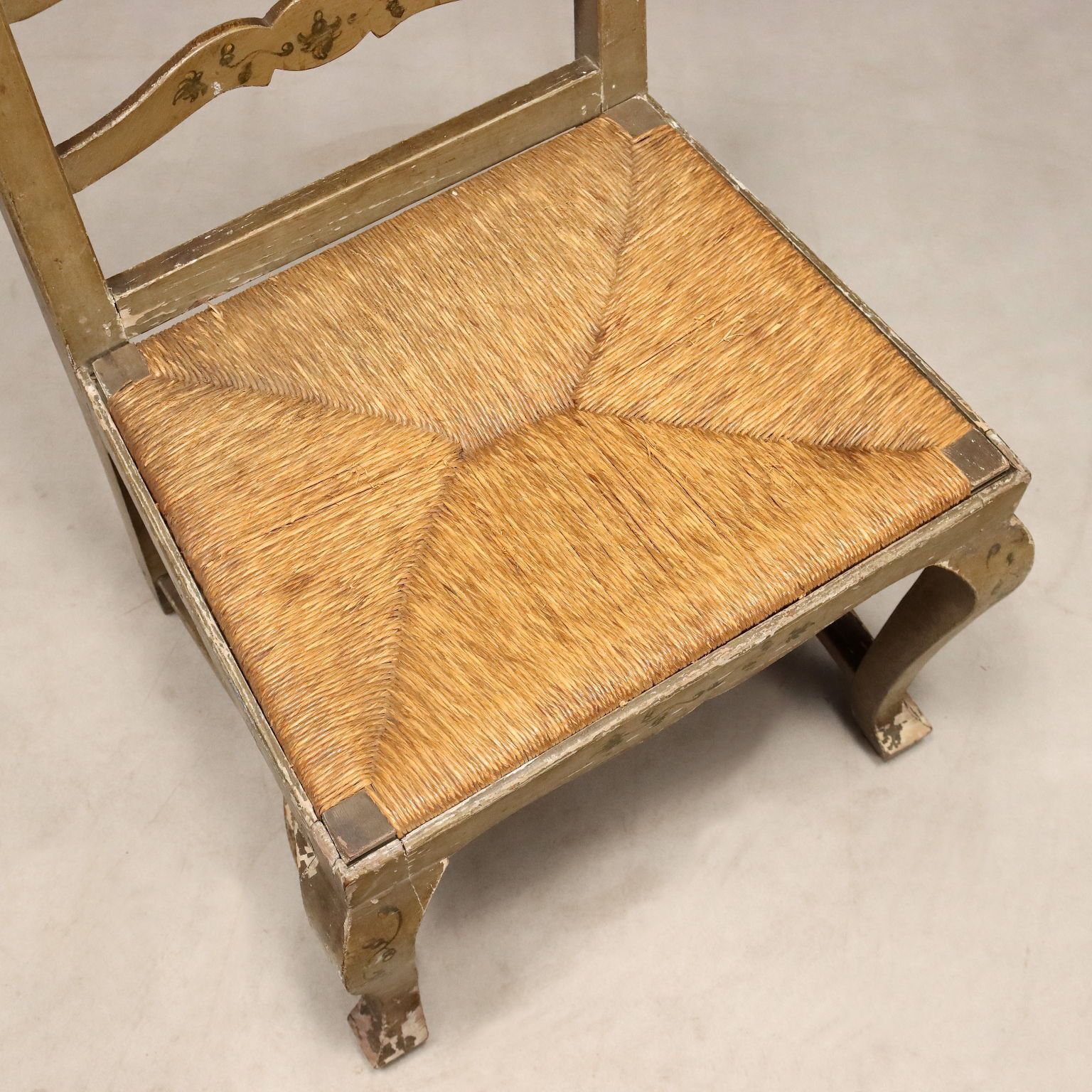 Antique Chairs Lacquered And Painted Wood Italy XIX Century photo buy