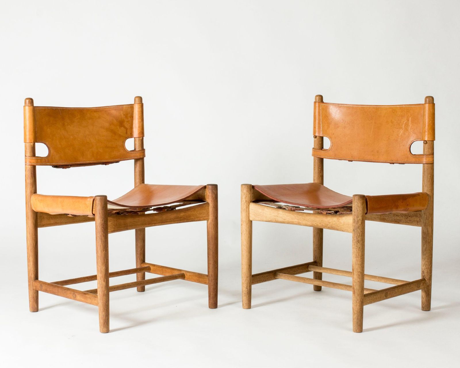 Midcentury Dining Chairs By Børge Mogensen, Denmark, 1960s, Set Of Four photo for sale