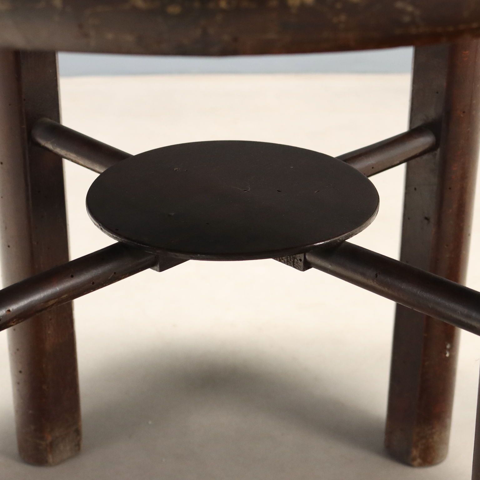 Table basse vintage en bois peint, Italie, années 1940-1950 photo buy