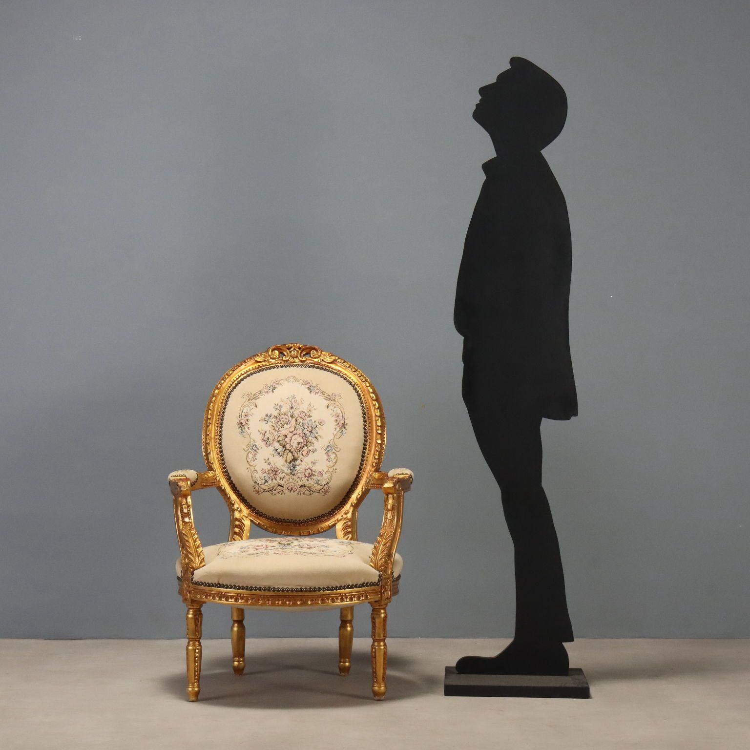 Pair Of Gilt Neoclassical Armchairs photo furniture