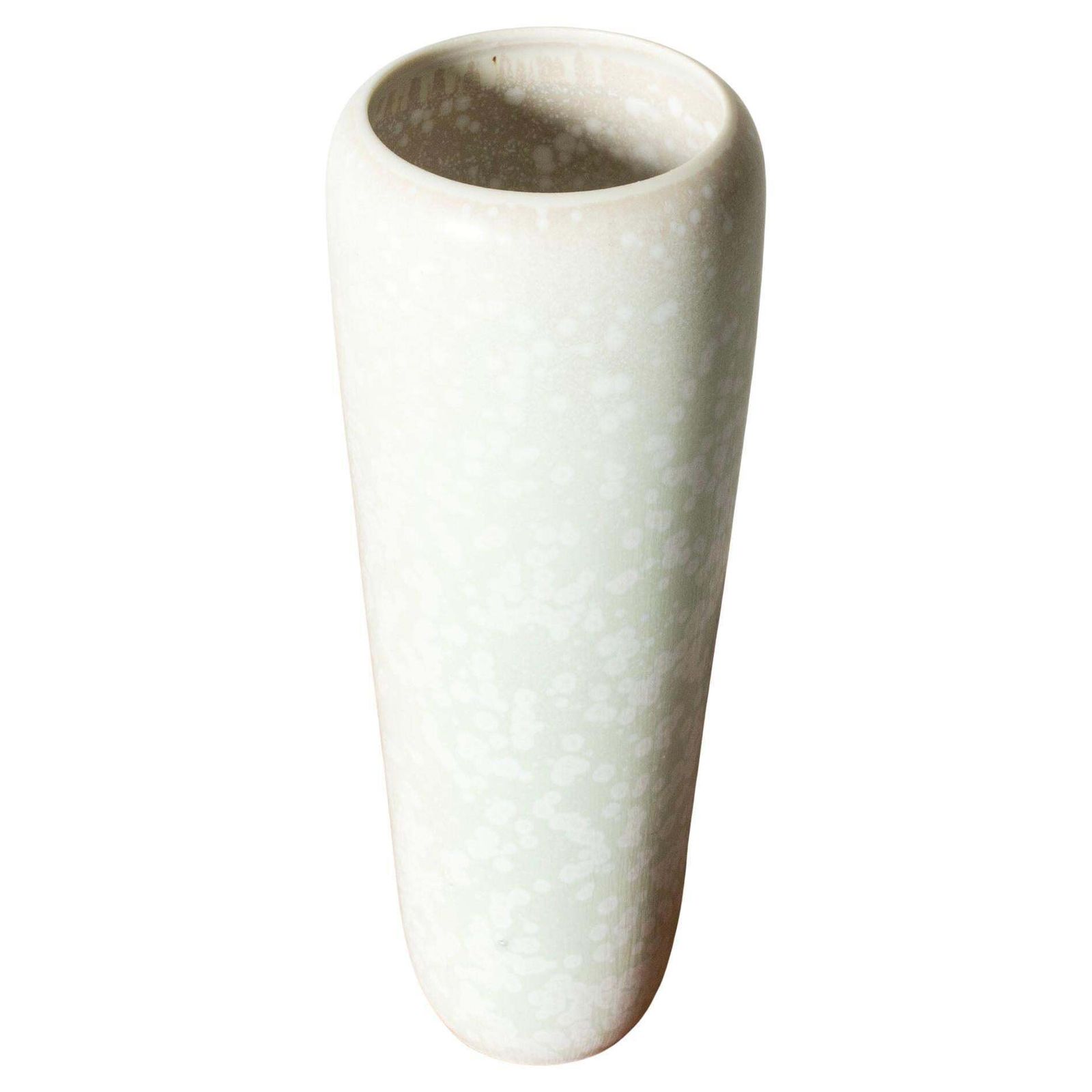 Vase en grès unique par Carl Harry Stålhane, Rörstrand, Suède, années 1950