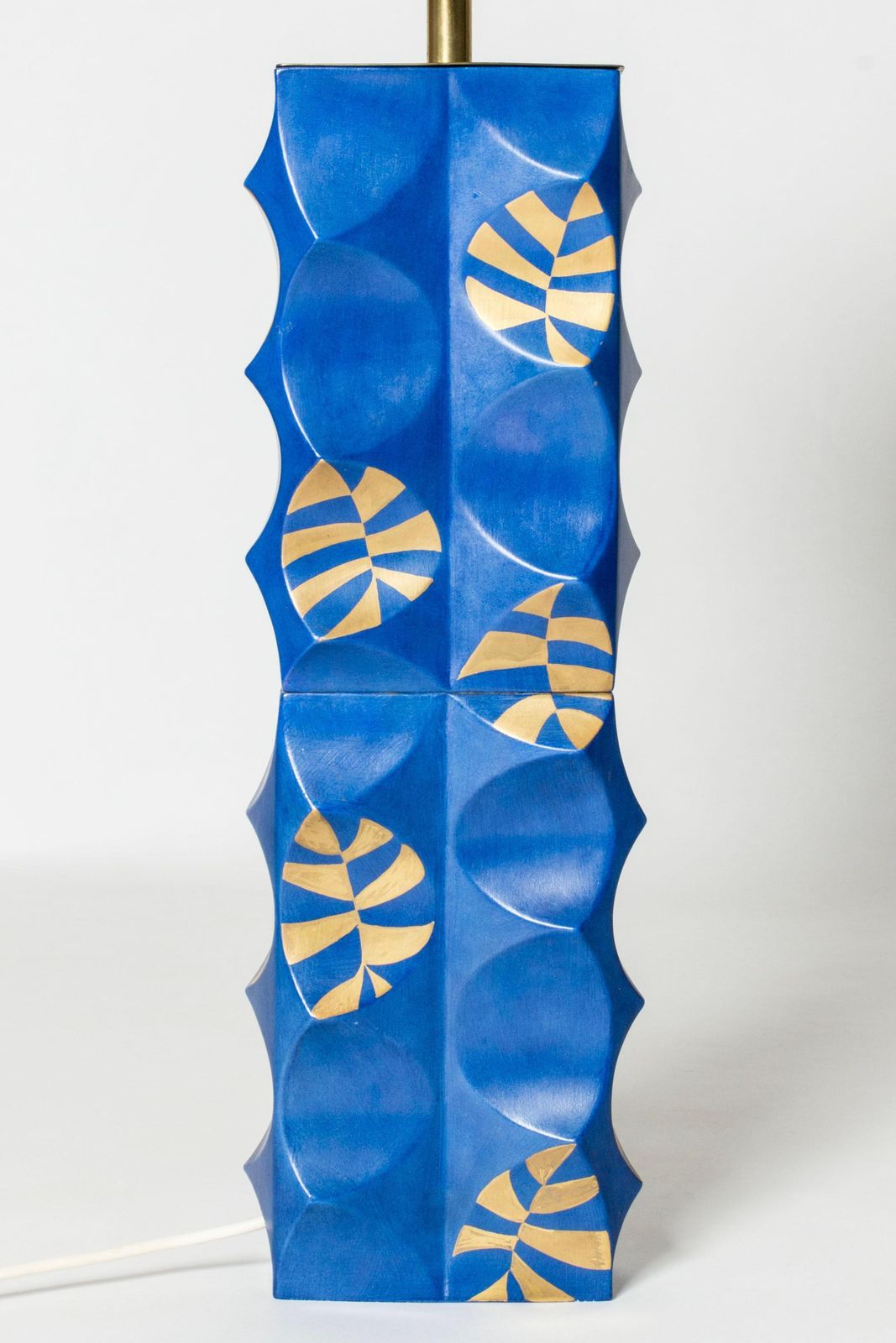 Grande lampe de table moderniste par Liisa Hallamaa, Finlande, 1972 photo 2554.0