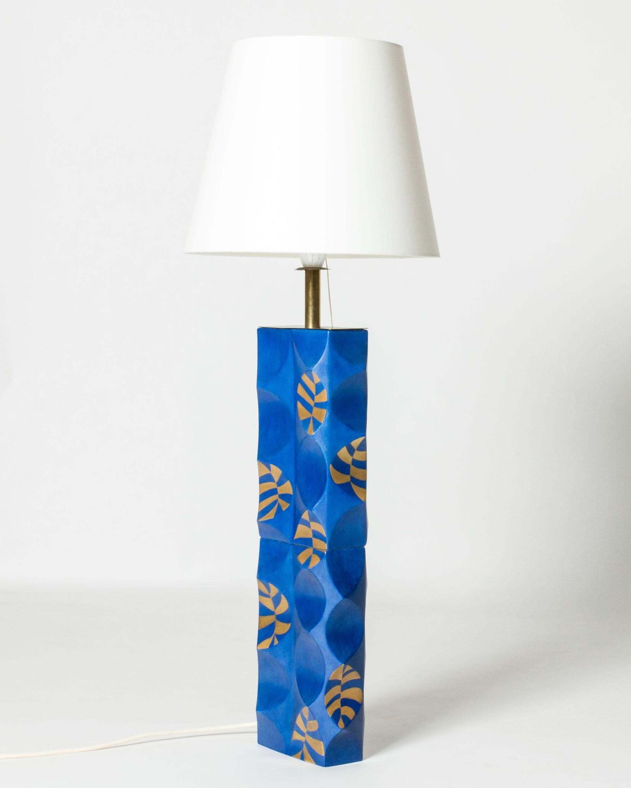 Grande lampe de table moderniste par Liisa Hallamaa, Finlande, 1972 photo buy