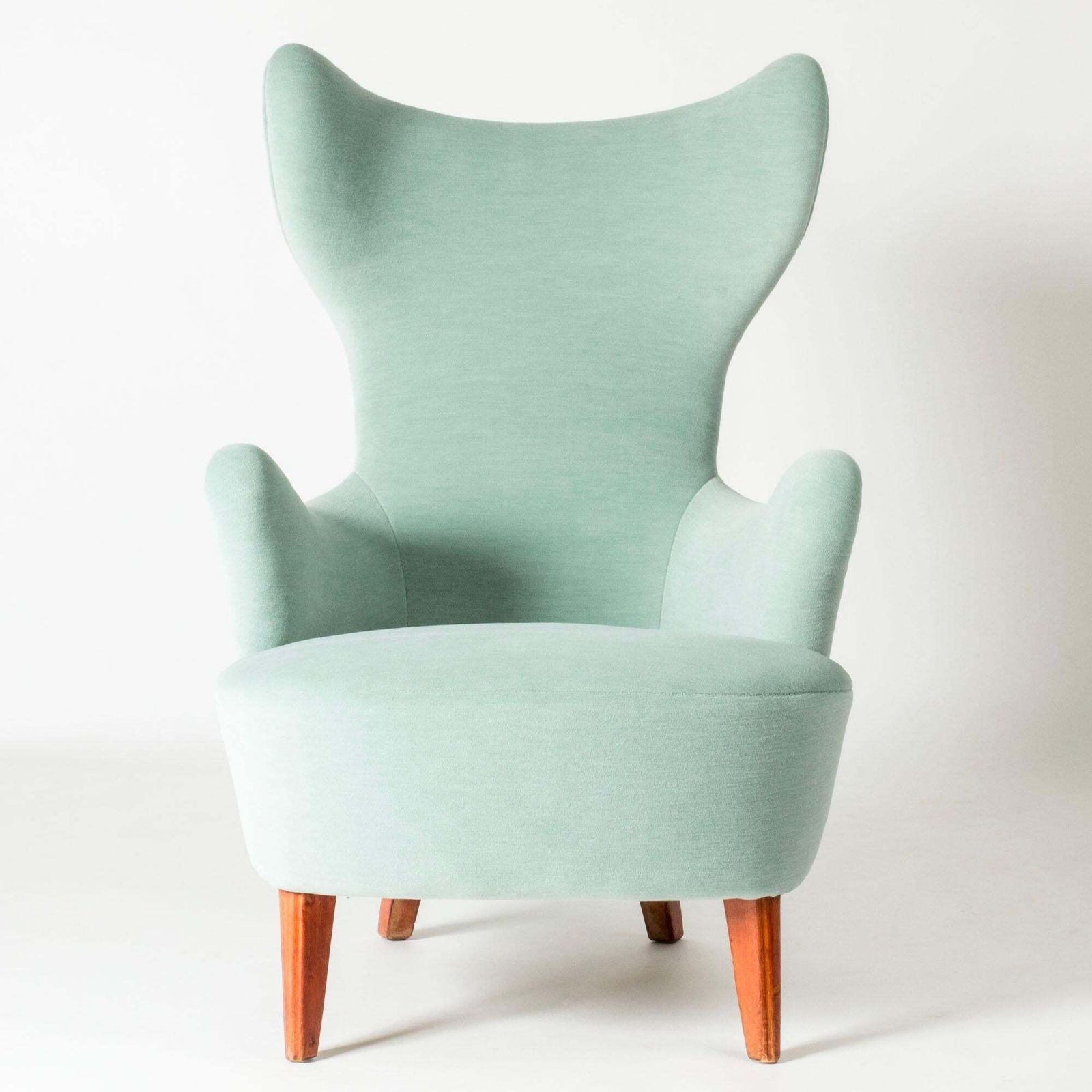 Fauteuil lounge mid-century modern, Suède, années 1940 photo furniture