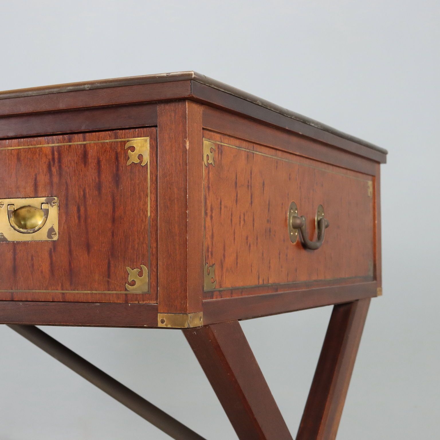 Mahonie Schrijftafel in Engelse Marinestijl photo buy