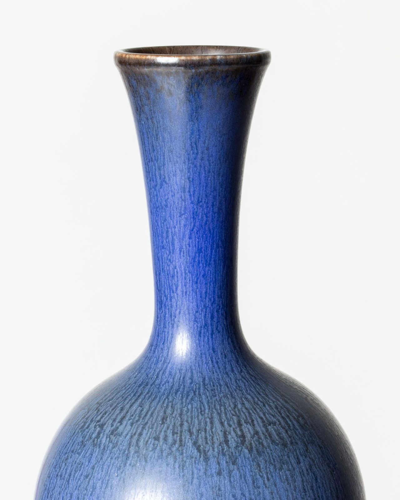 Vase en grès mid-century par Berndt Friberg, Gustavsberg, Suède, 1960 photo for sale
