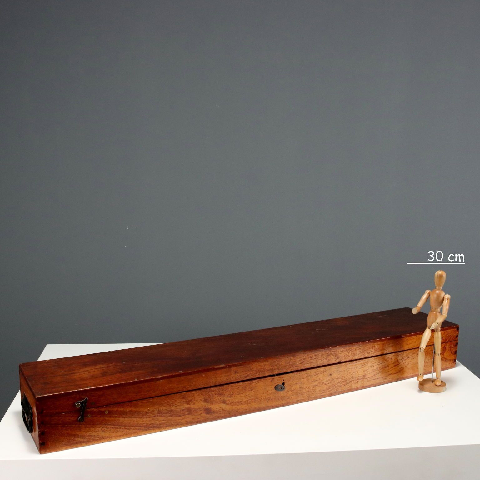 Salmoiraghi Milano Terrestrial Telescope With Wooden Case photo furniture