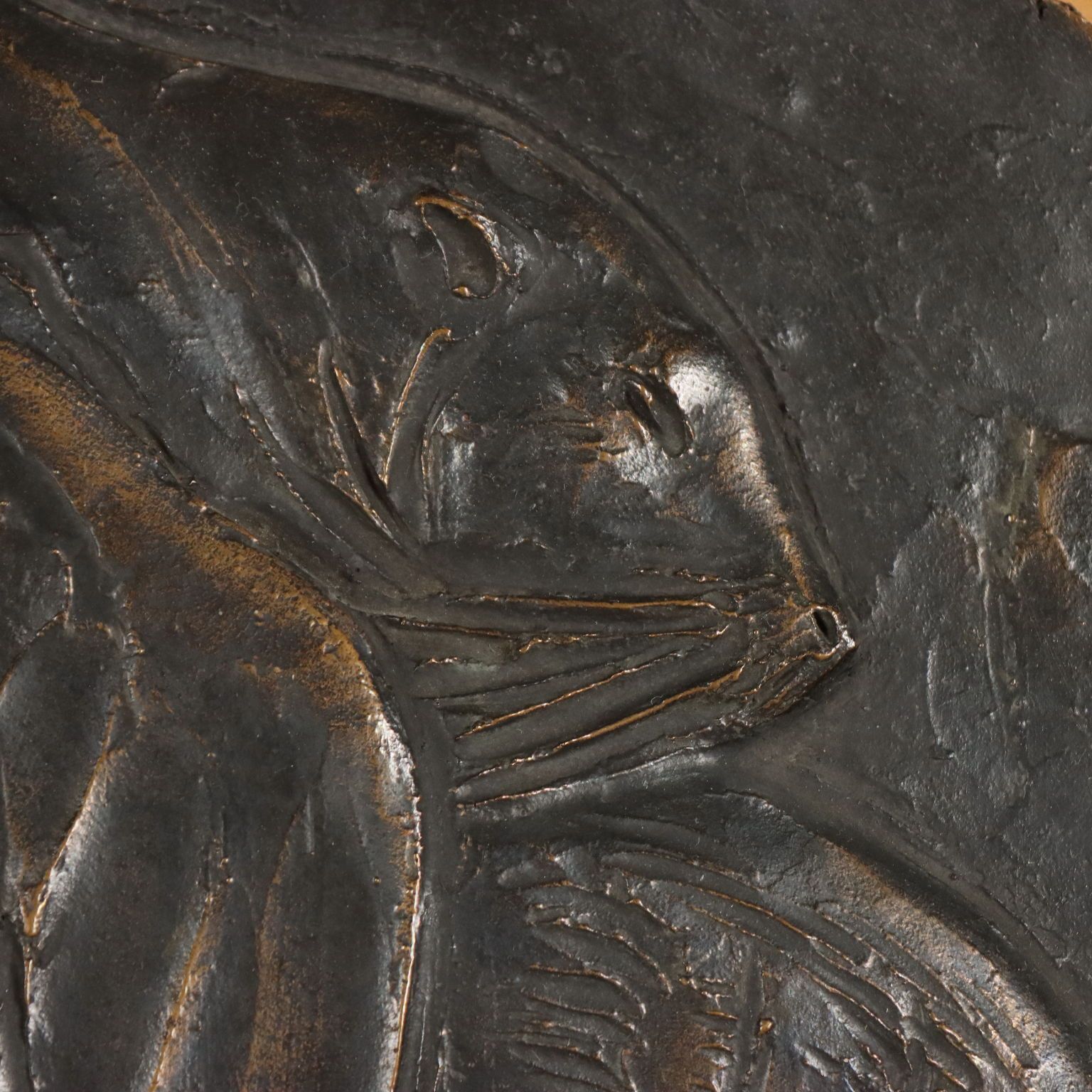 Bronze Bas Relief By Enrico Manfrini photo 300.0