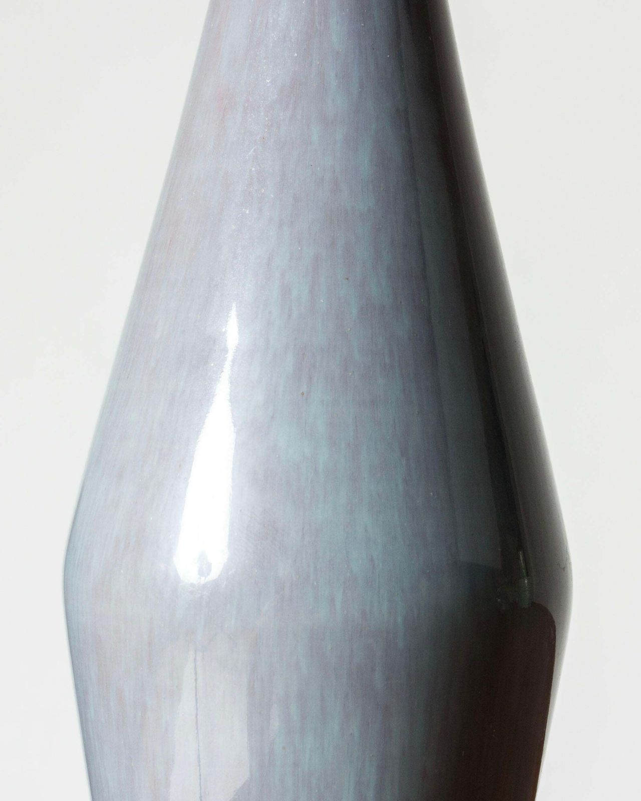 Vase en grès Scandinavian Modern par Stig Lindberg pour Gustavsberg, Suède, années 1950 photo Décoration