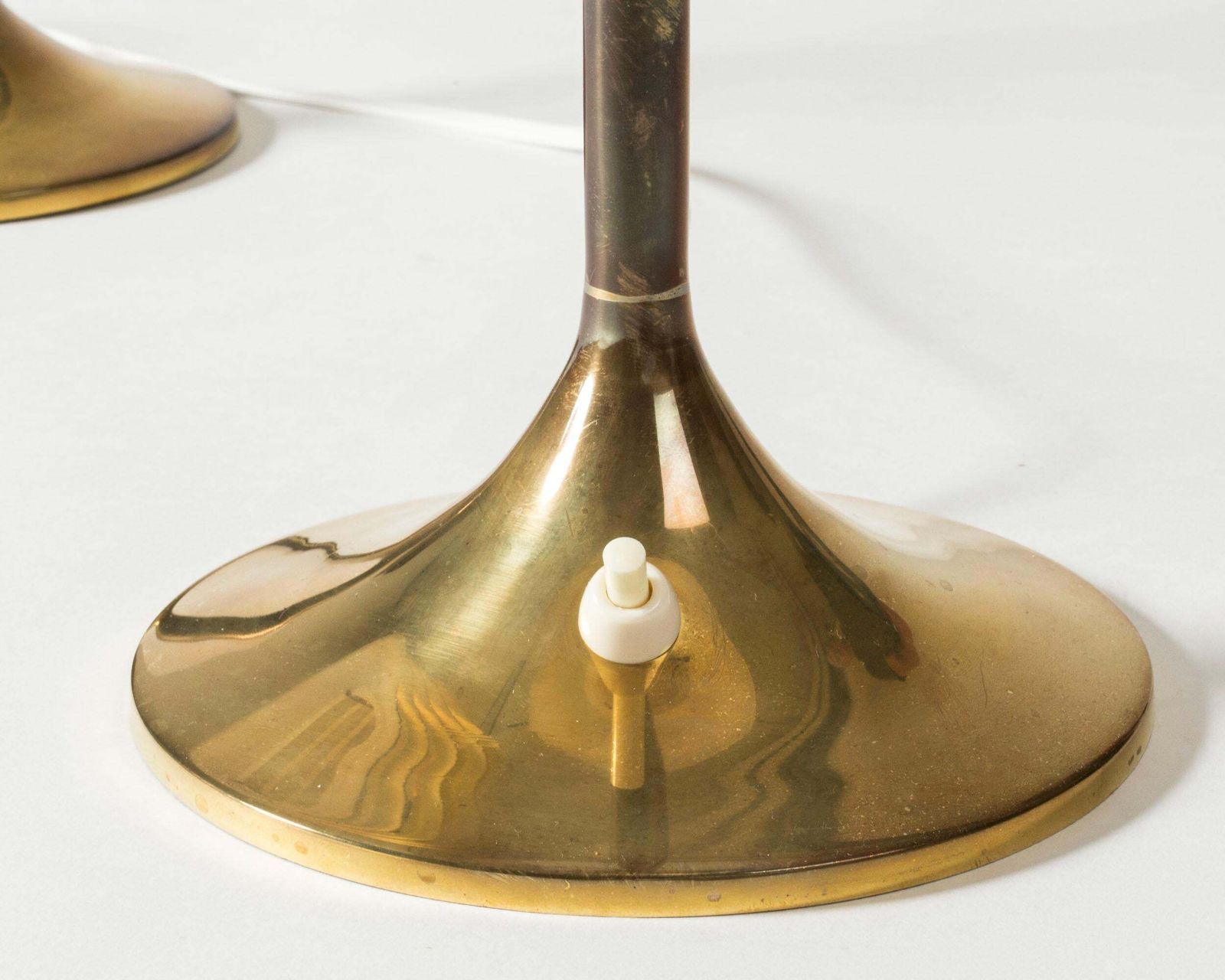 Modernist Brass Table Lamps By Kai Ruokonen For Sievä Oy, Finland, 1970s photo 21609.0
