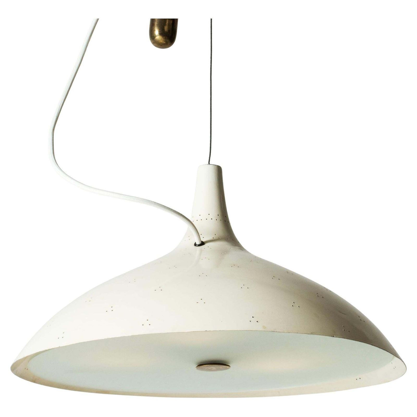 Mid-Century Modern Plafondlamp van Paavo Tynell, Finland, ca. jaren 1950