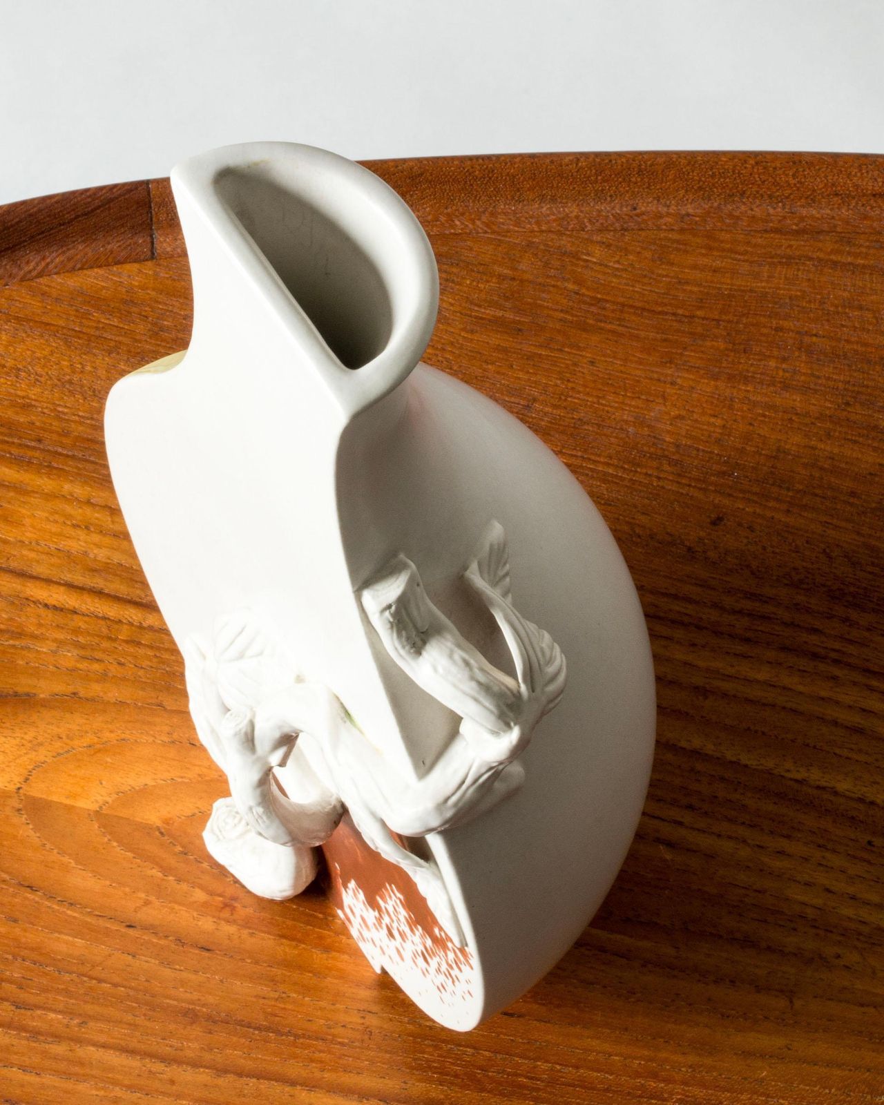 Vase « Surrea » de Wilhelm Kåge, Gustavsberg, Suède, années 1940 photo vinterior