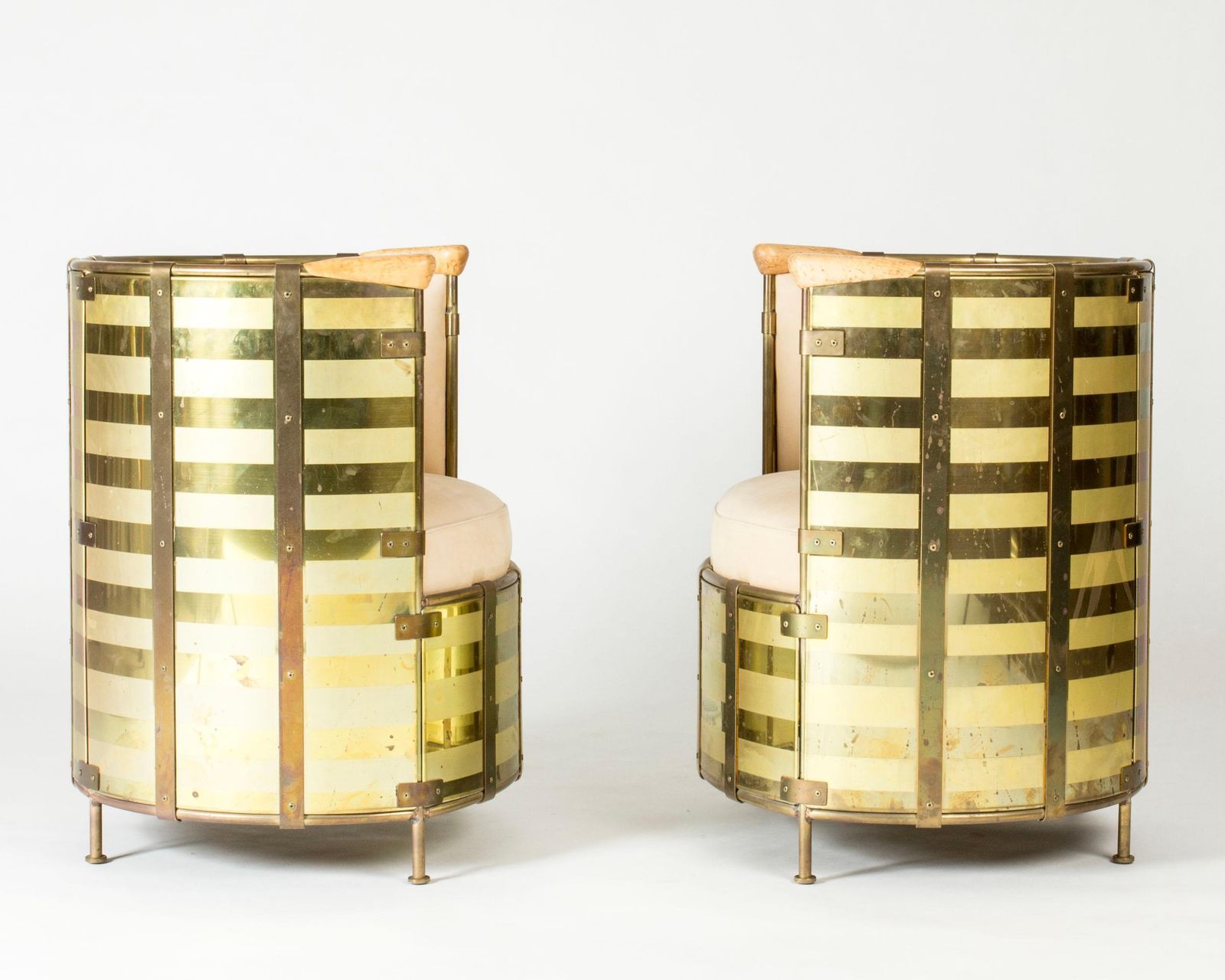 Post Modernist "Eldorado" Lounge Chairs, Mats Theselius, Källemo, Sweden, 2002 photo furniture