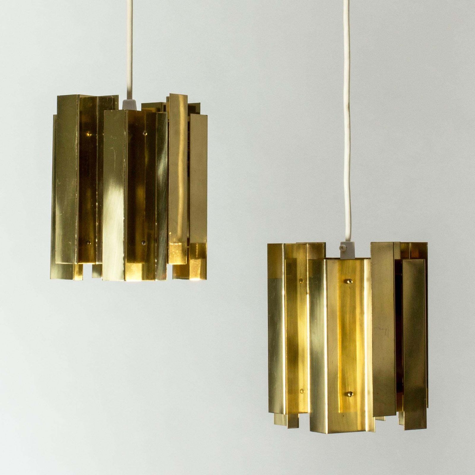 Scandinavian Modern hanglampen van Carl Axel Acking, Zweden, jaren 1960 photo Verlichting