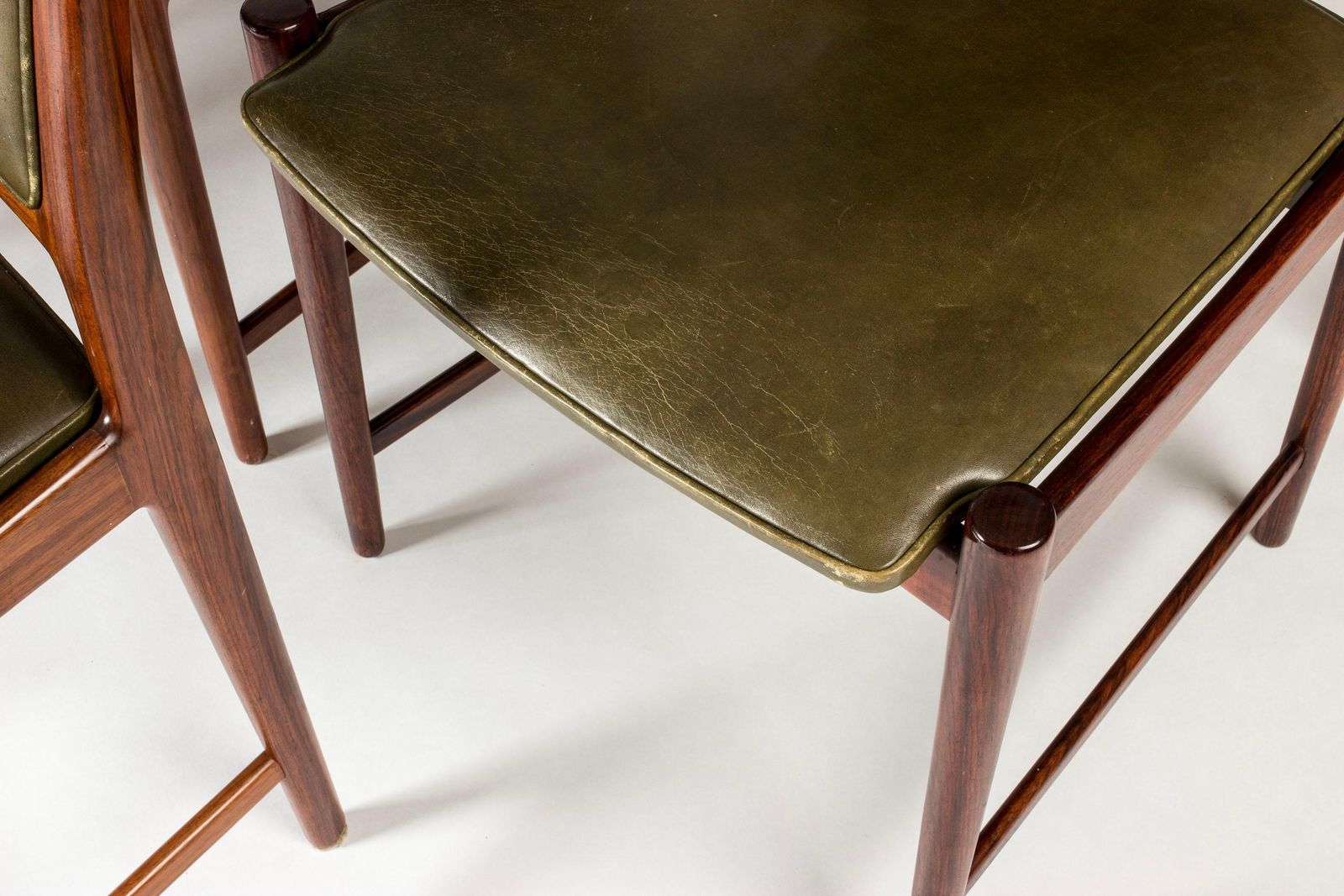 photo vinterior Midcentury Dining Chairs, Torbjørn Afdal, Bruksbo, Norway, 1960s, Set Of Eight