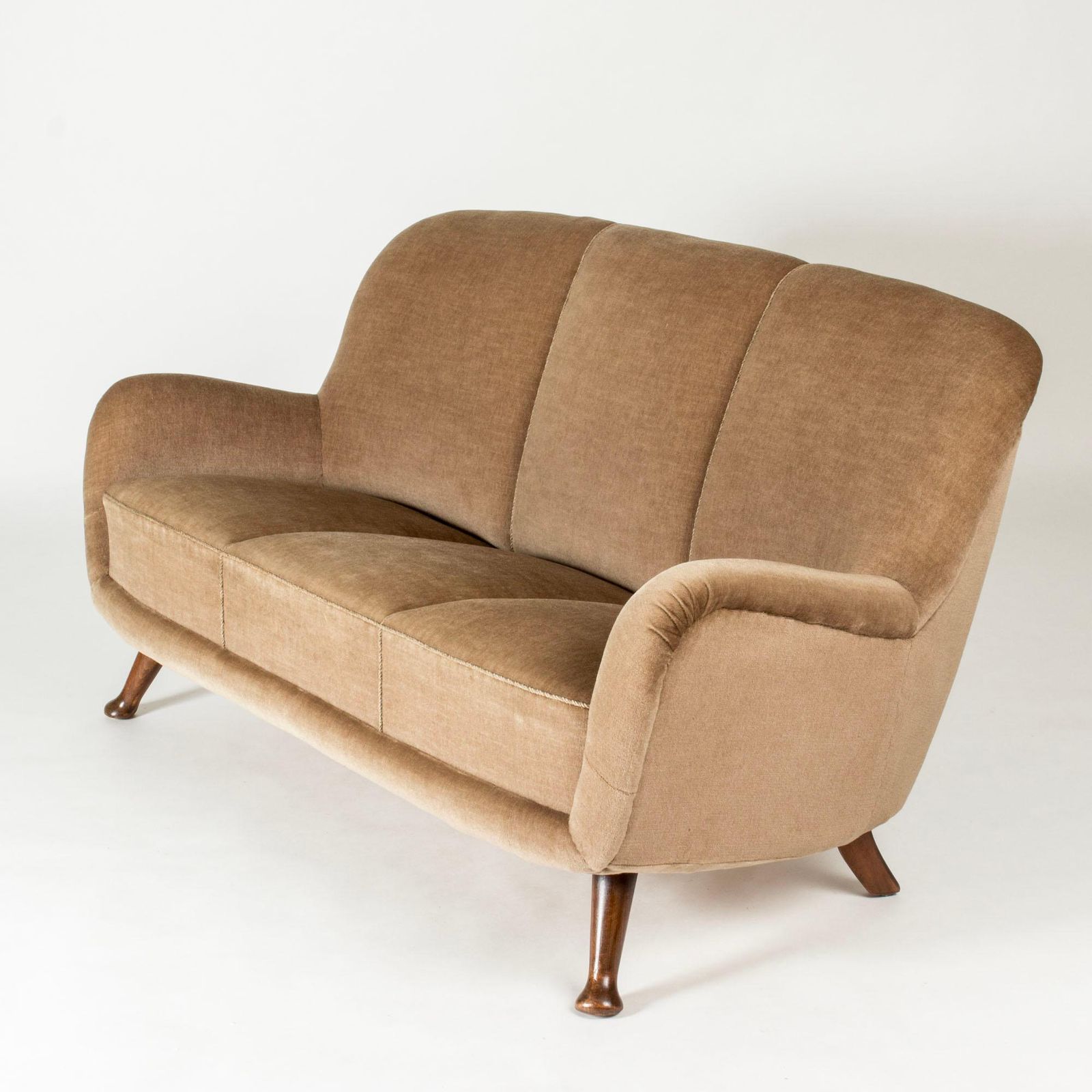 Canapé suédois moderne Berga Möbler, Suède, années 1940 photo furniture
