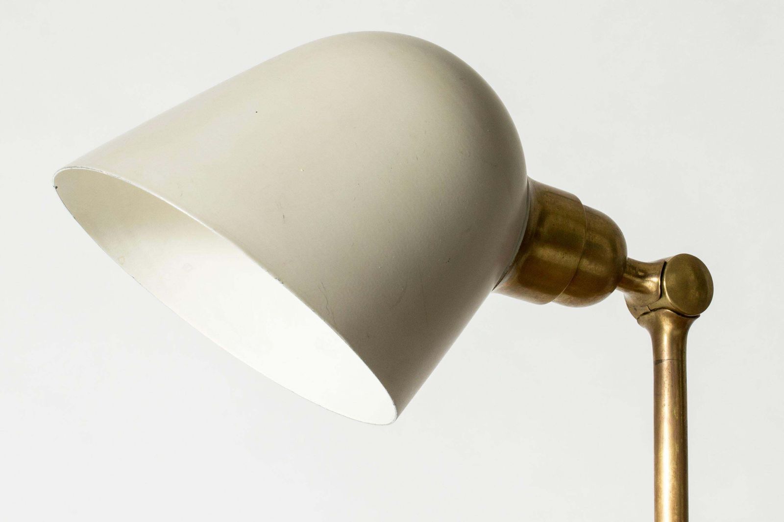 Modernist Table Lamp By Bertil Brisborg, Nk, Sweden, 1940s photo for sale