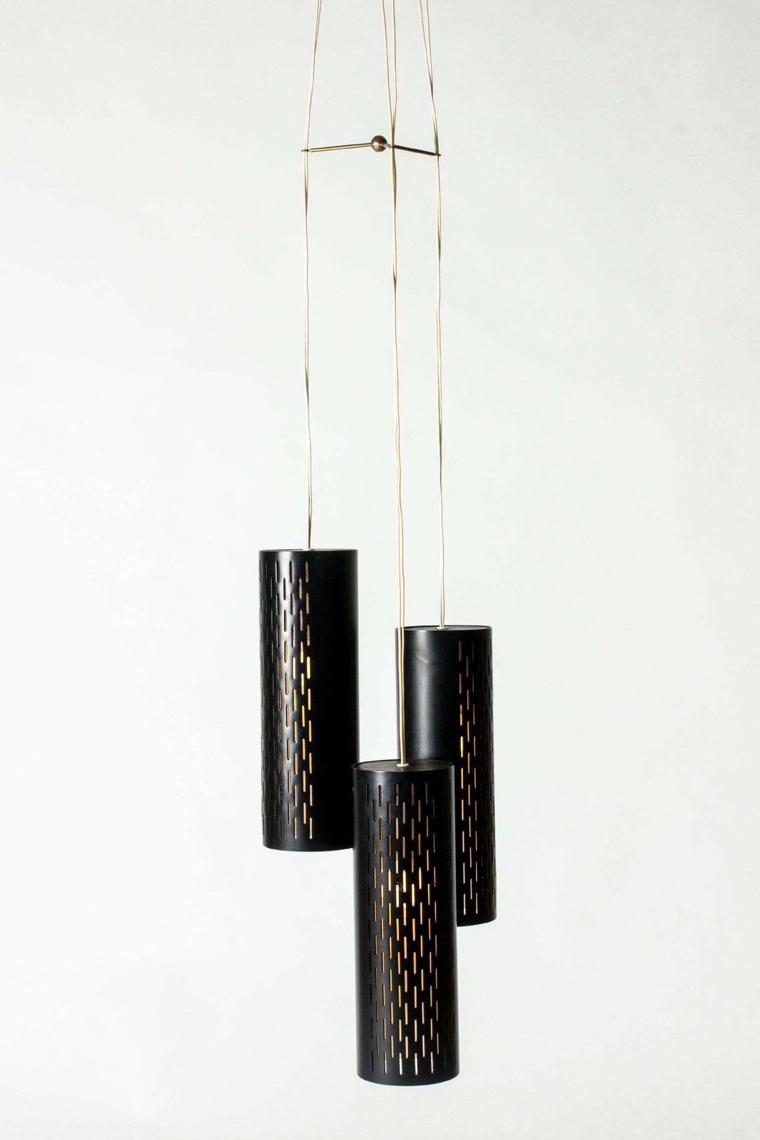 Modernist Pendant Light By Hans Bergström, Ateljé Lyktan, Sweden, 1950s photo vinterior
